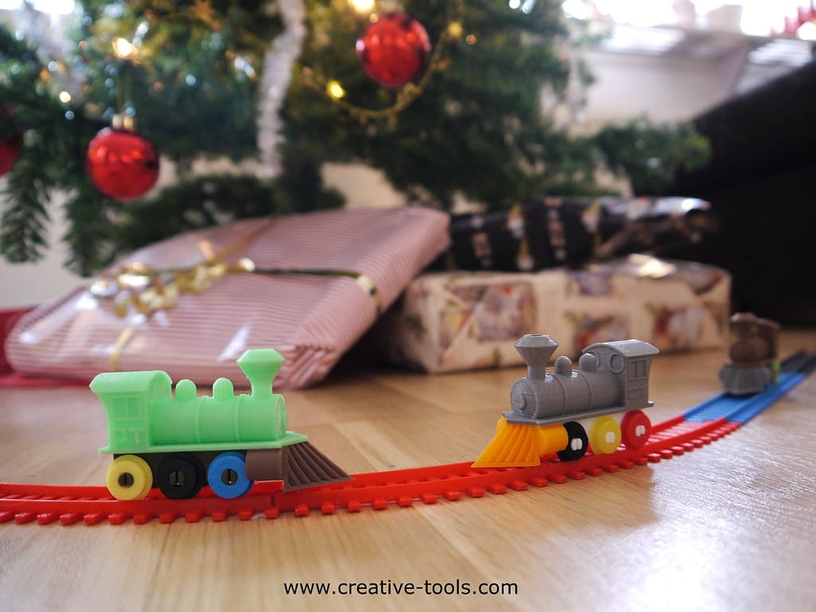 CT Toy Train & Tracks – 3D Baskı Modeli