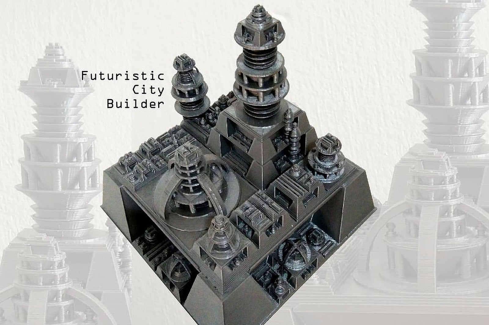 Futuristic city builder generator – 3D Baskı Modeli