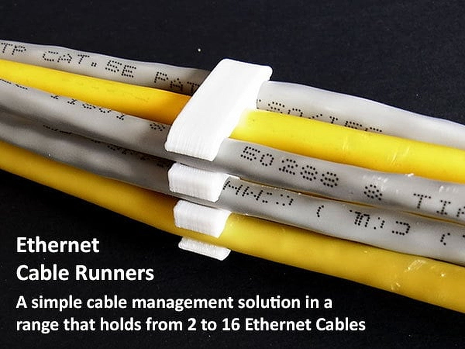 Ethernet Cable Runners – 3D Baskı Modeli