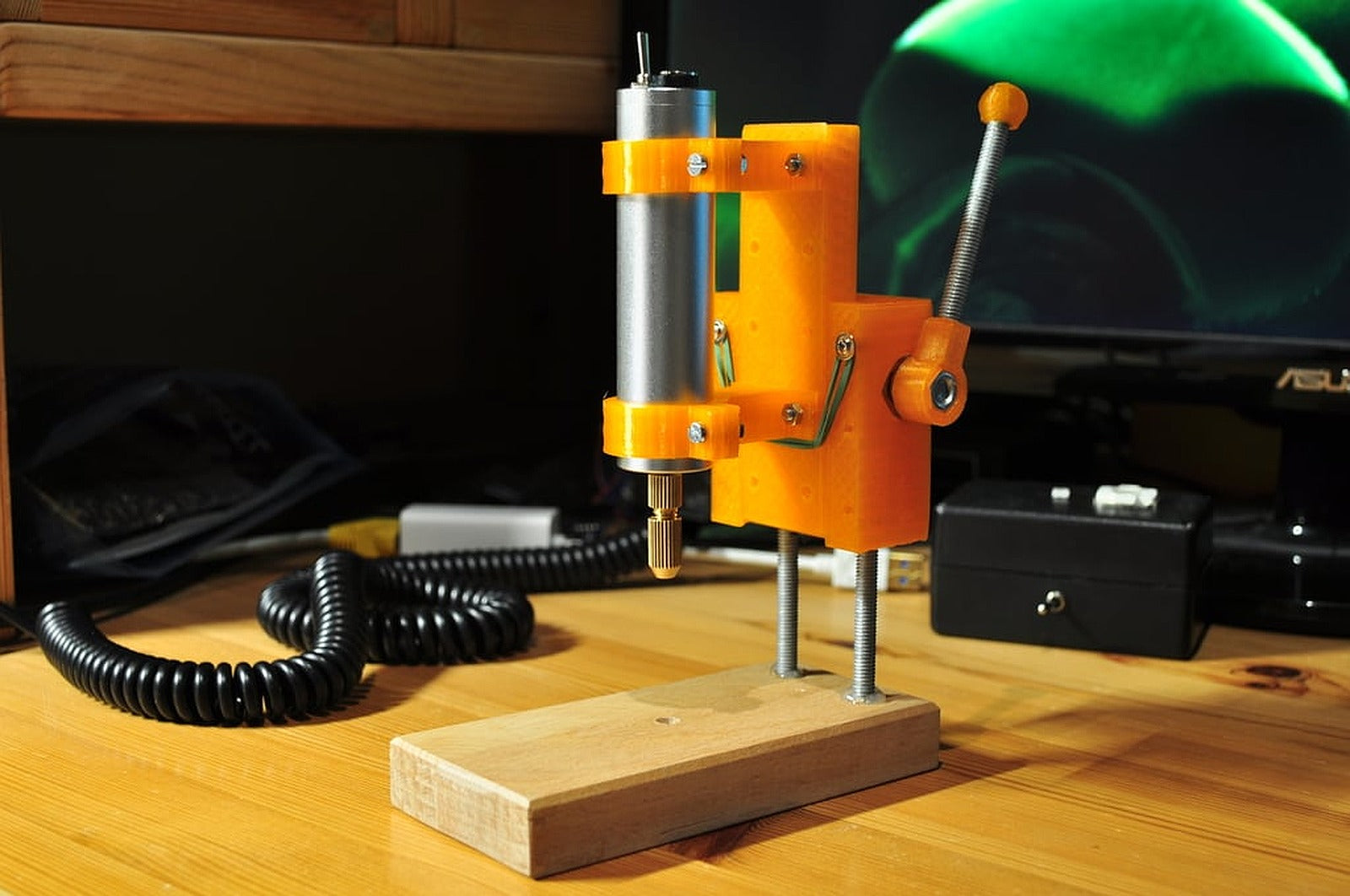 Mini Drill Press for PCB Drill – 3D Baskı Modeli