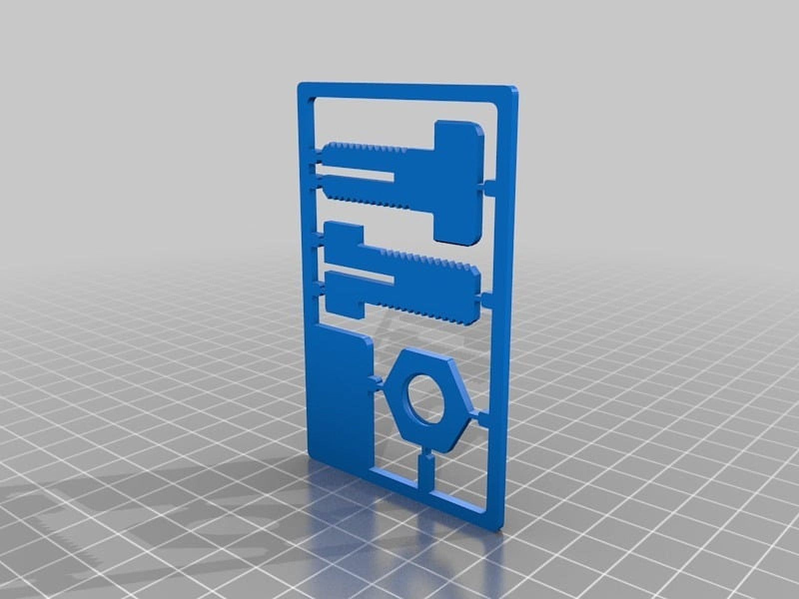 Snap-out business card – 3D Baskı Modeli