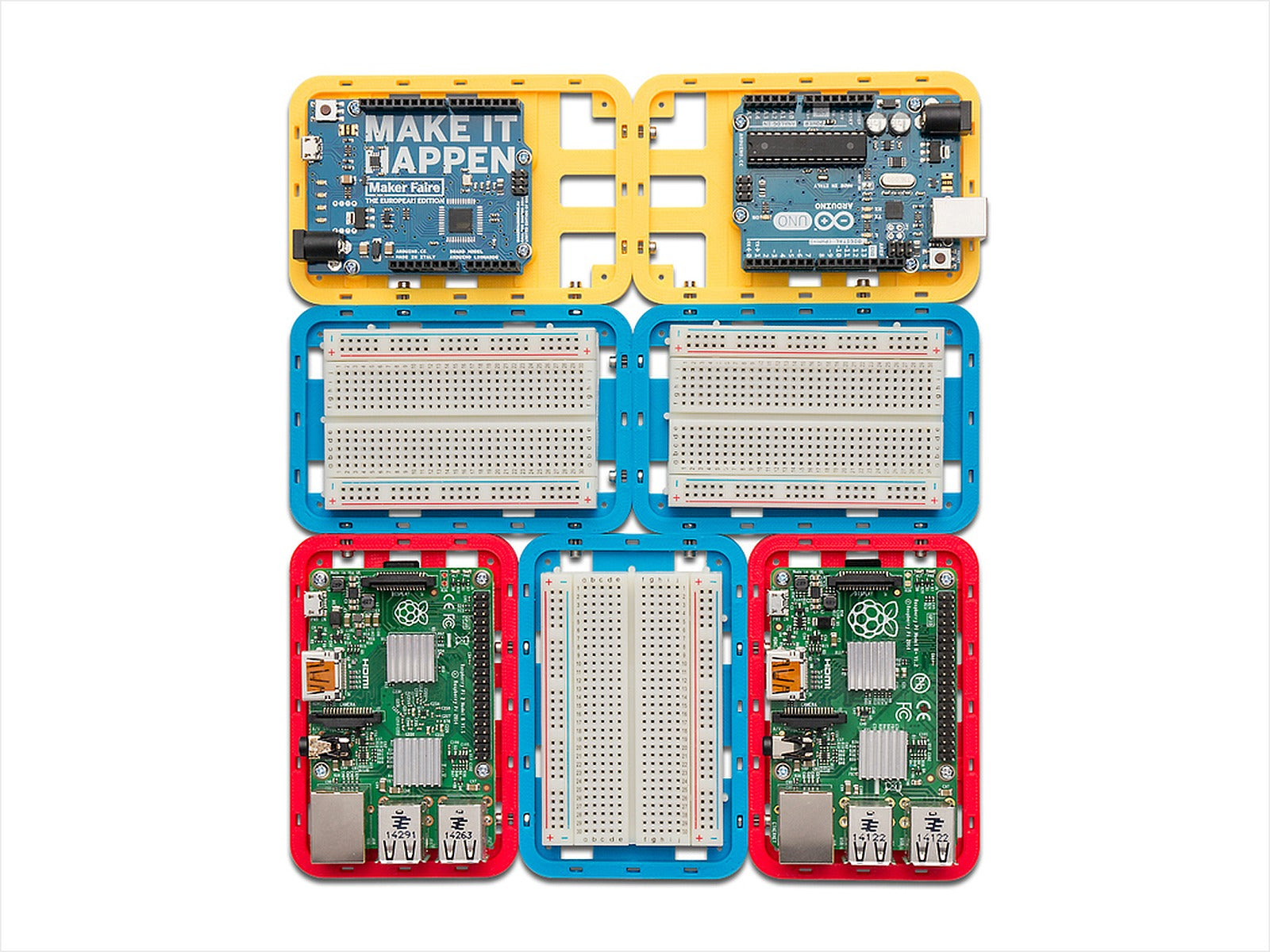 Modular Support (kılıf) for Arduino and Raspberry Pi - CustoBlocks – 3D Baskı Modeli