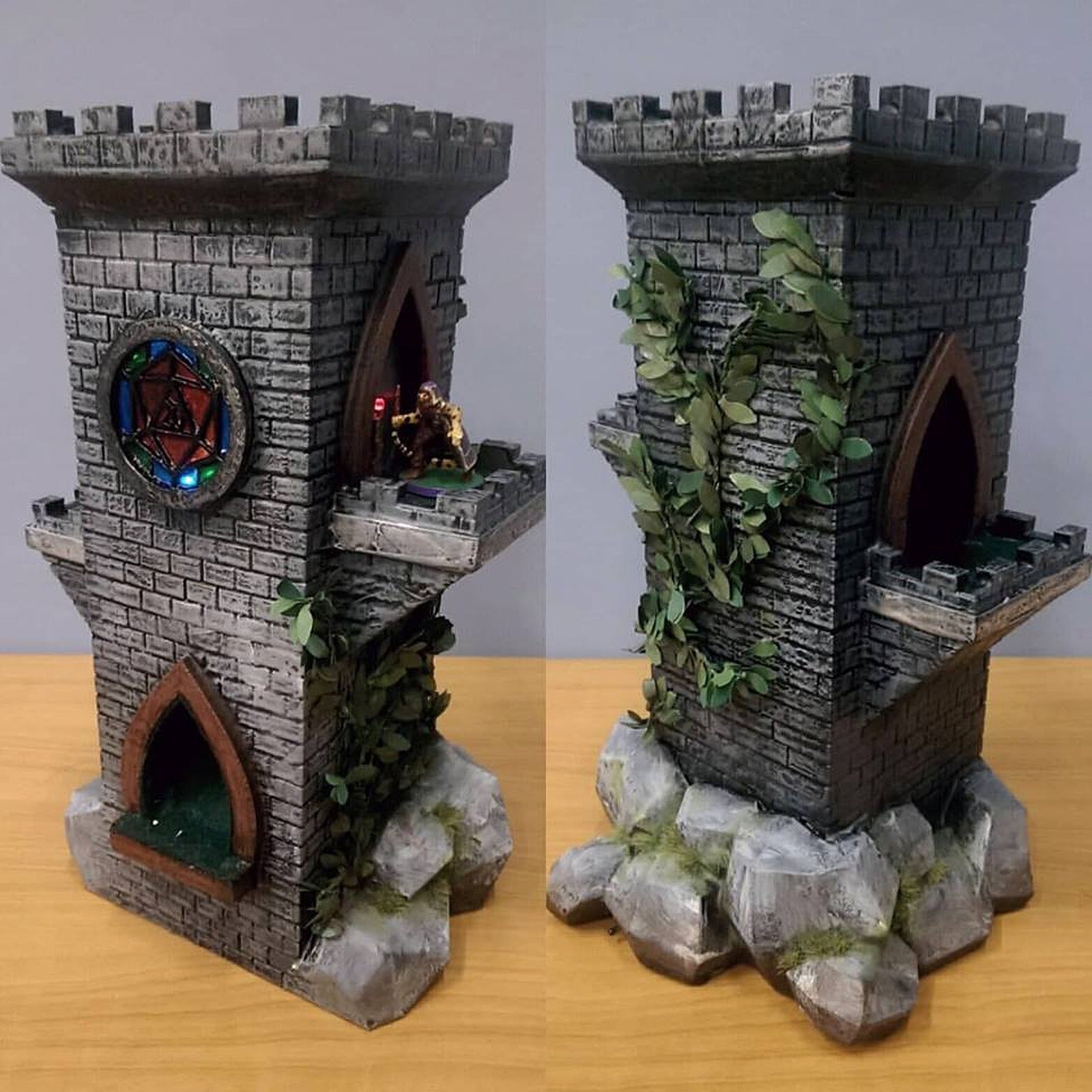 D&D DM Dice Tower – 3D Baskı Modeli