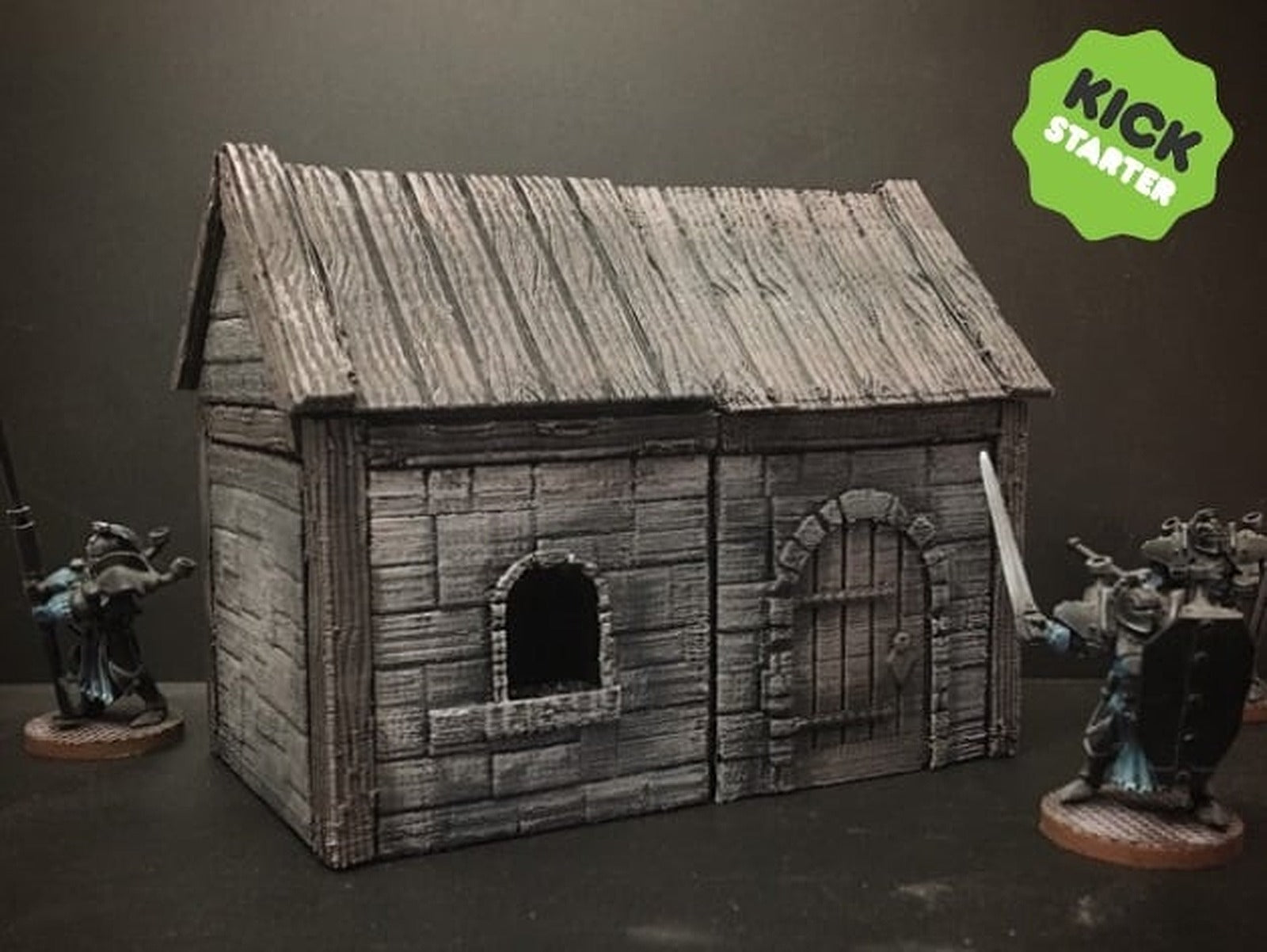 Z.O.D. Medieval House Kit (28mm/Heroic scale) – 3D Baskı Modeli