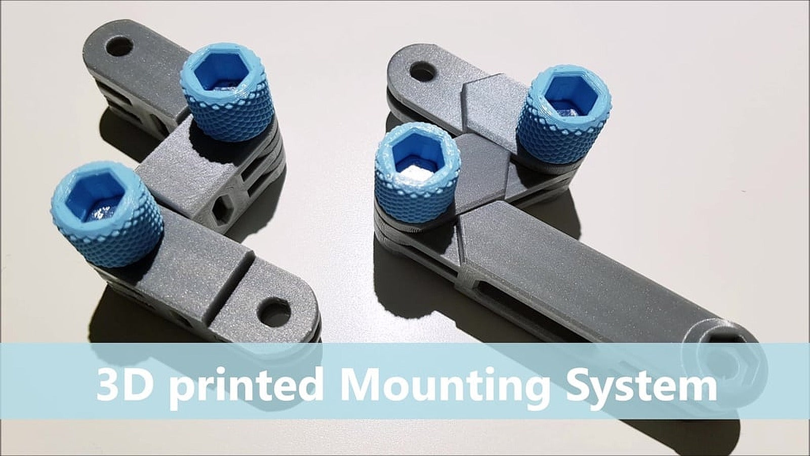 Modular Mounting System - Arm Straight V4 – 3D Baskı Modeli
