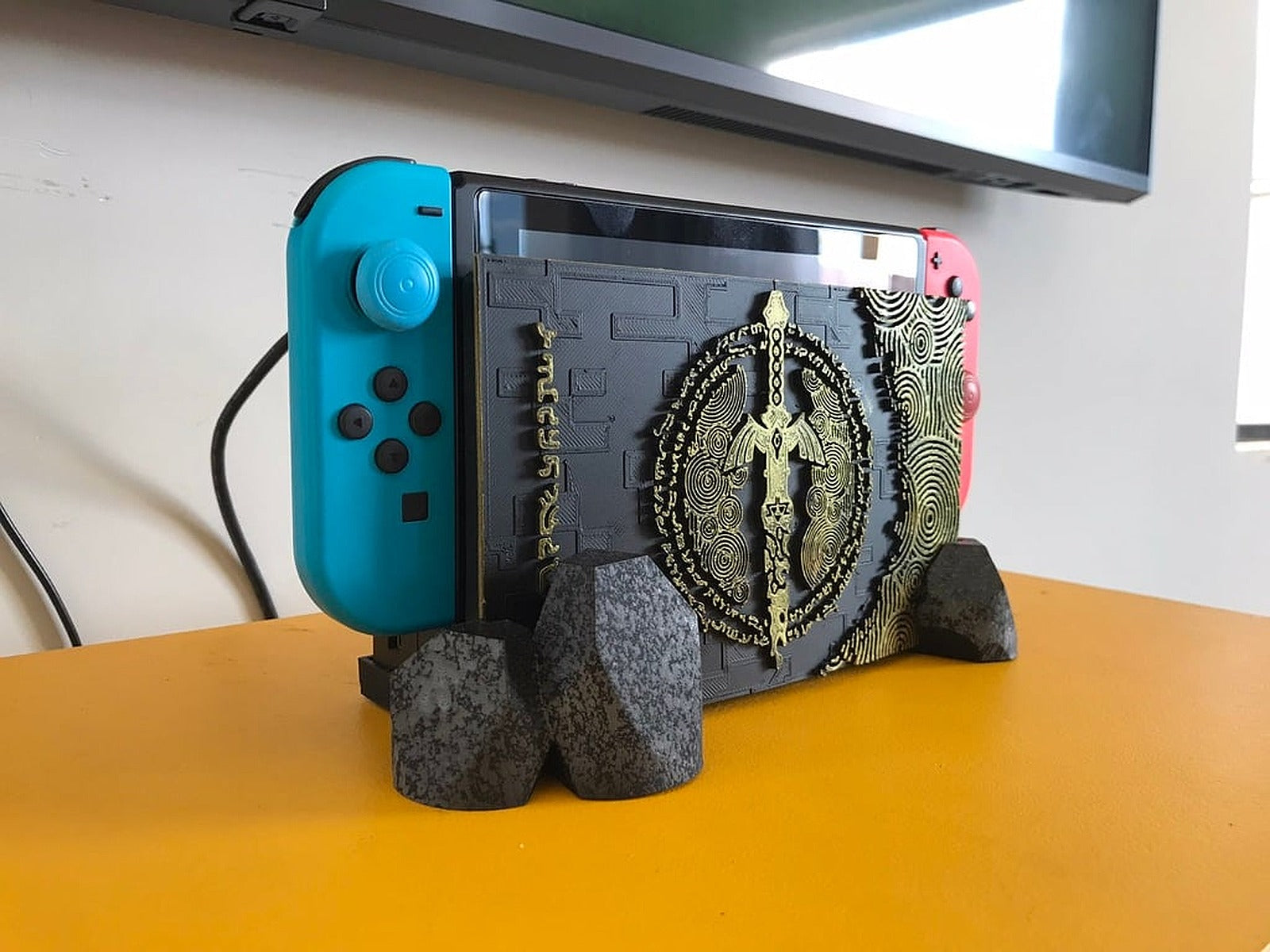 SWITCH DOCK COVER - ZELDA TEARS OF THE KINGDOM – 3D Baskı Modeli