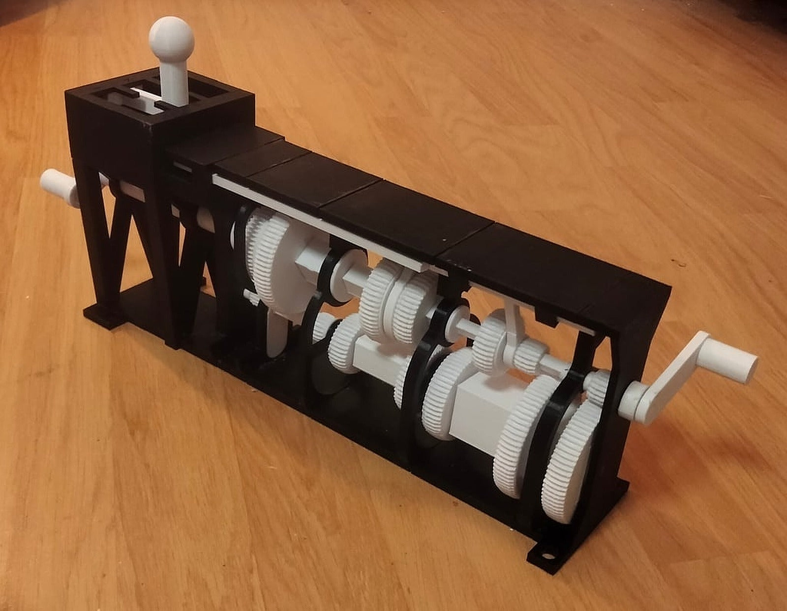 Manual 5 speed gearbox with reverse – 3D Baskı Modeli