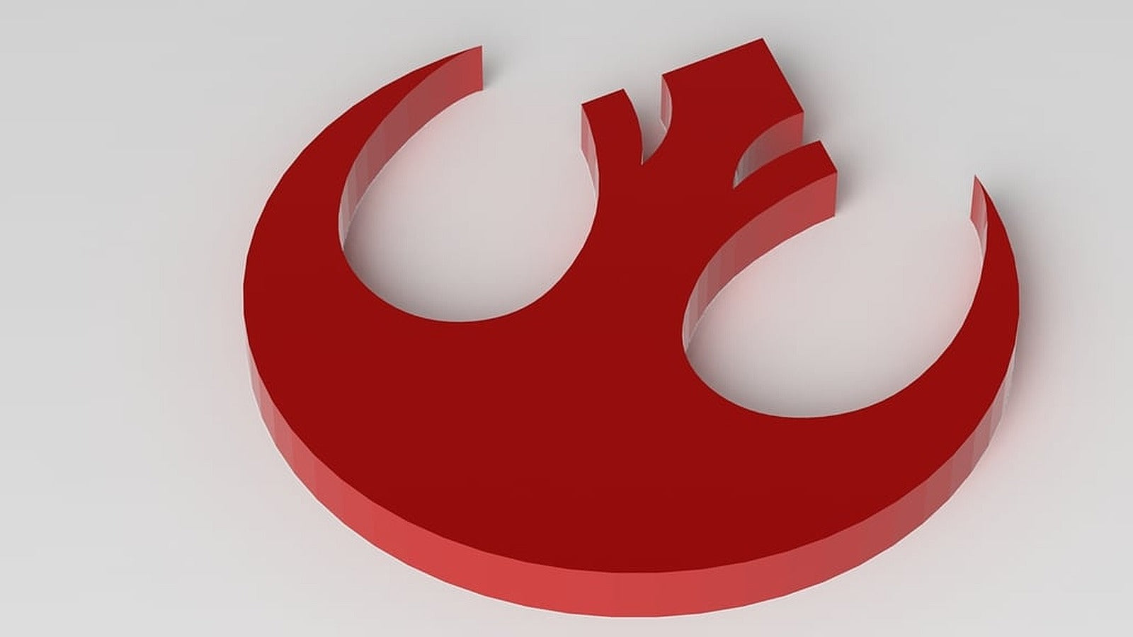 Star Wars Rebel Logo – 3D Baskı Modeli