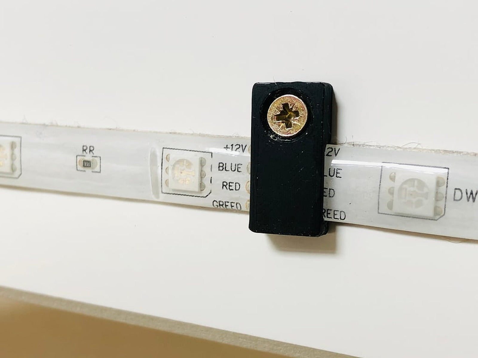 LED strip clamp clip stand – 3D Baskı Modeli