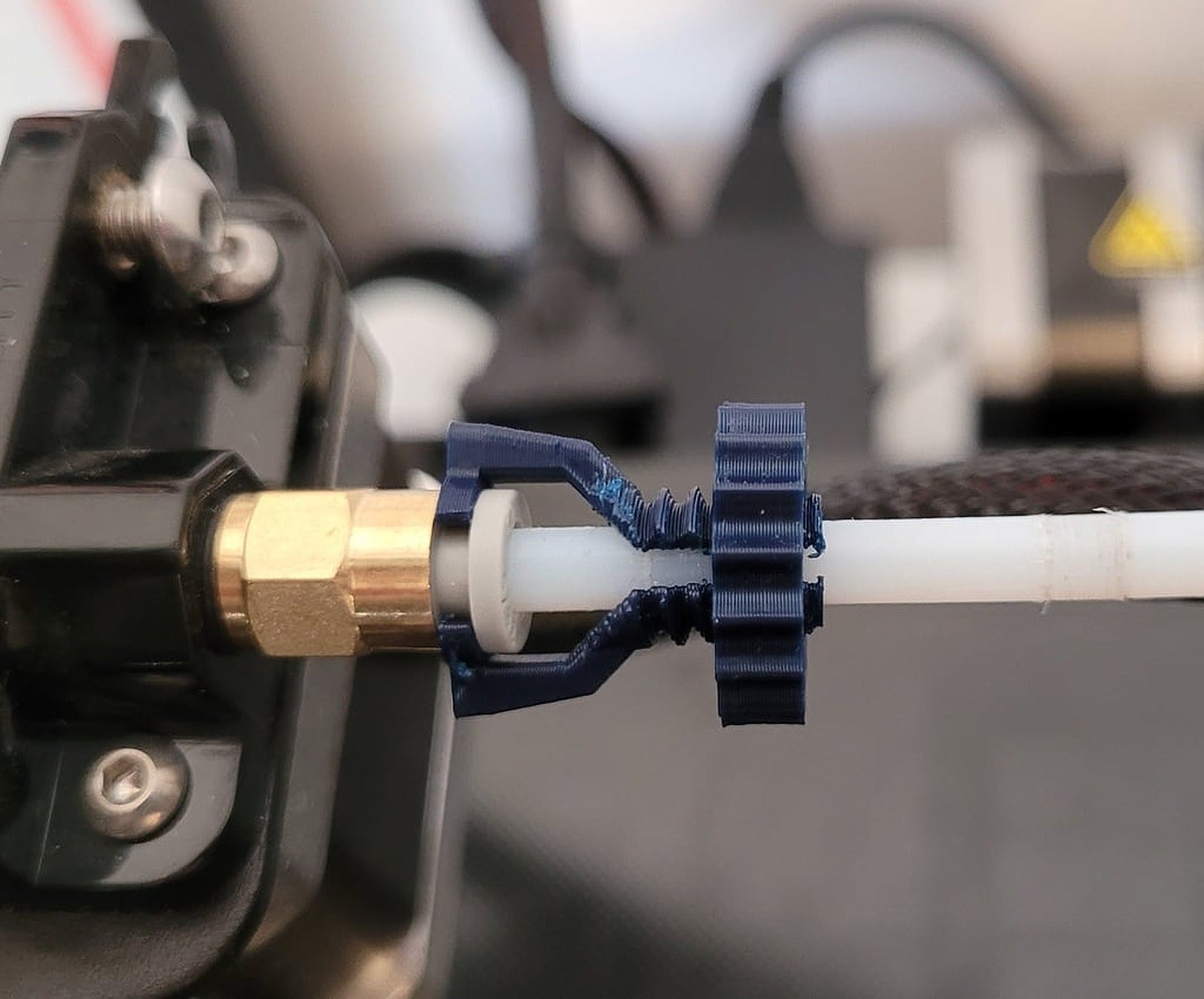 Ender 3 (or any other probably) bowden coupler clip extruder fitting – 3D Baskı Modeli