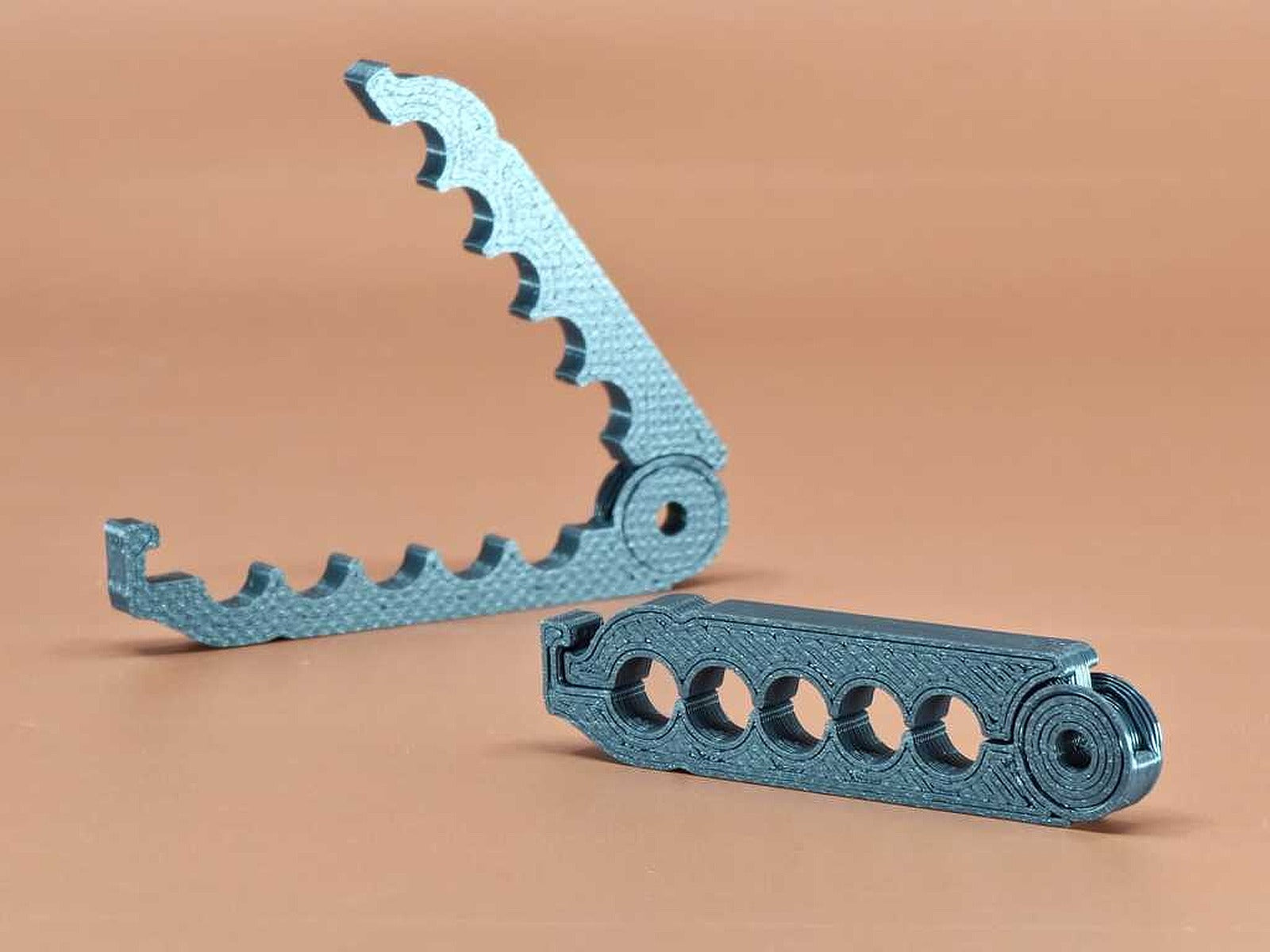 Cable management clip - Print in place! – 3D Baskı Modeli