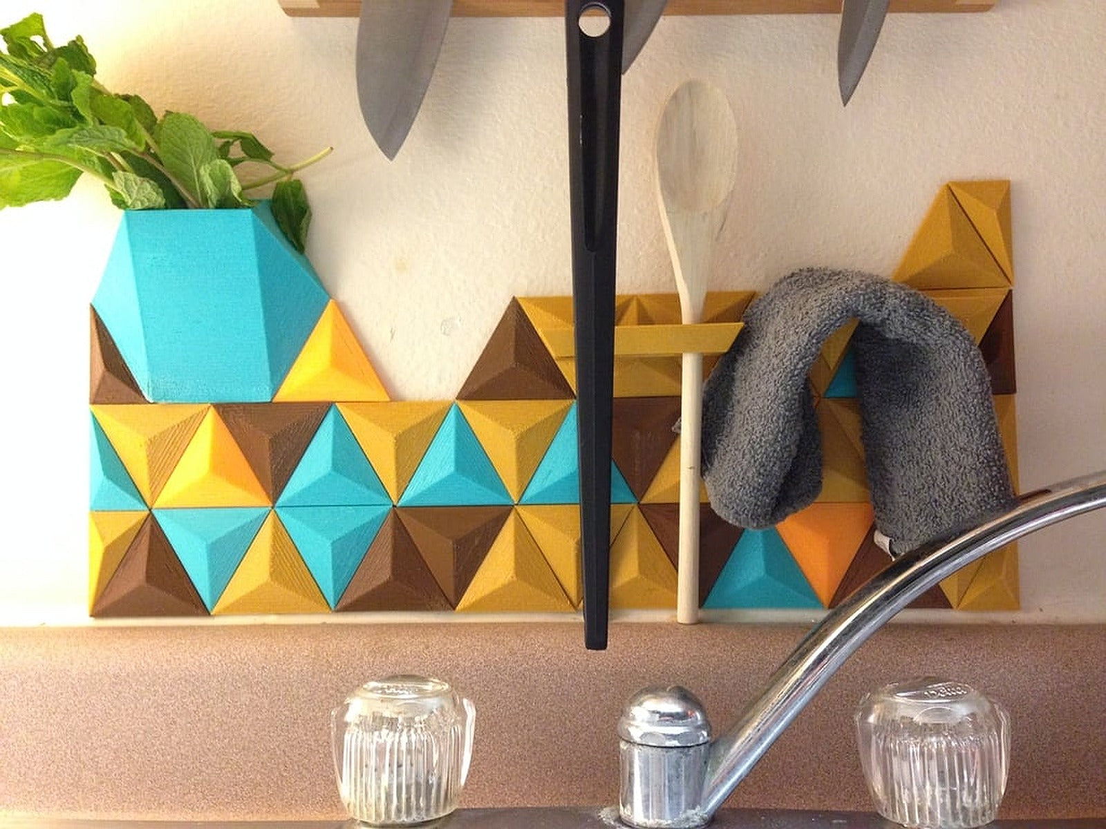 Prism: A Modular Backsplash System #CountertopChallenge – 3D Baskı Modeli