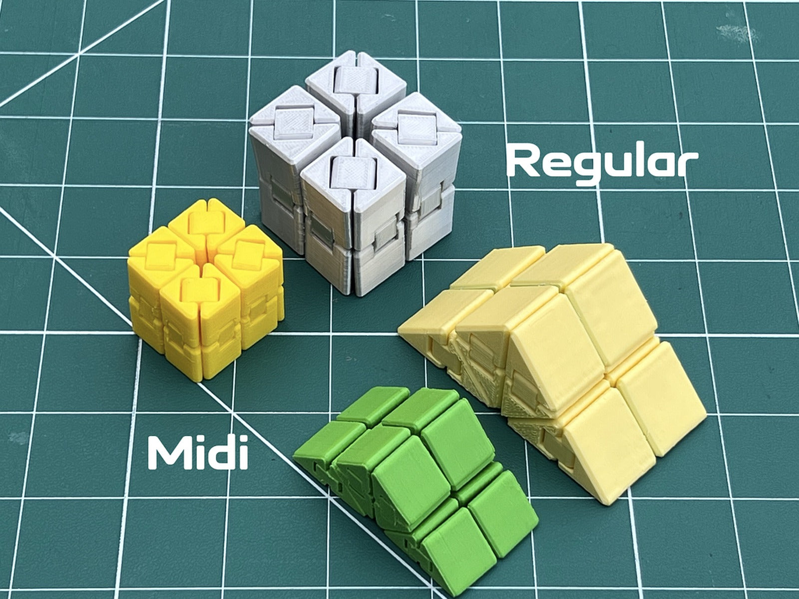 Print In Place Ultimate Fidget Cube – 3D Baskı Modeli