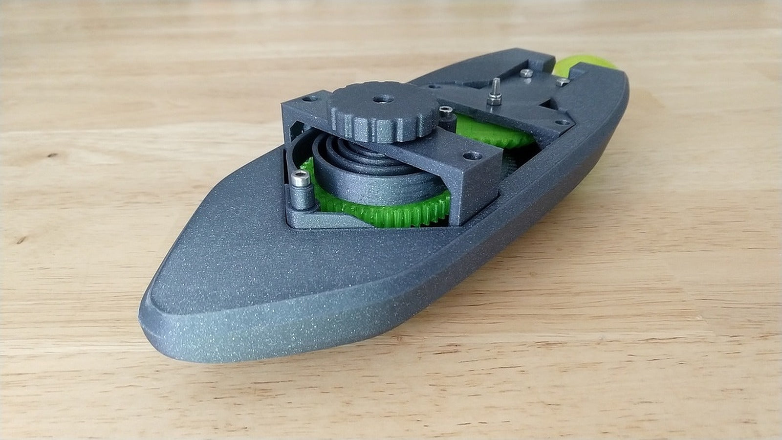 wind-up Bathtub Boat V4 - Badewannen Boot zum Aufziehen - Funktionsfähig – 3D Baskı Modeli