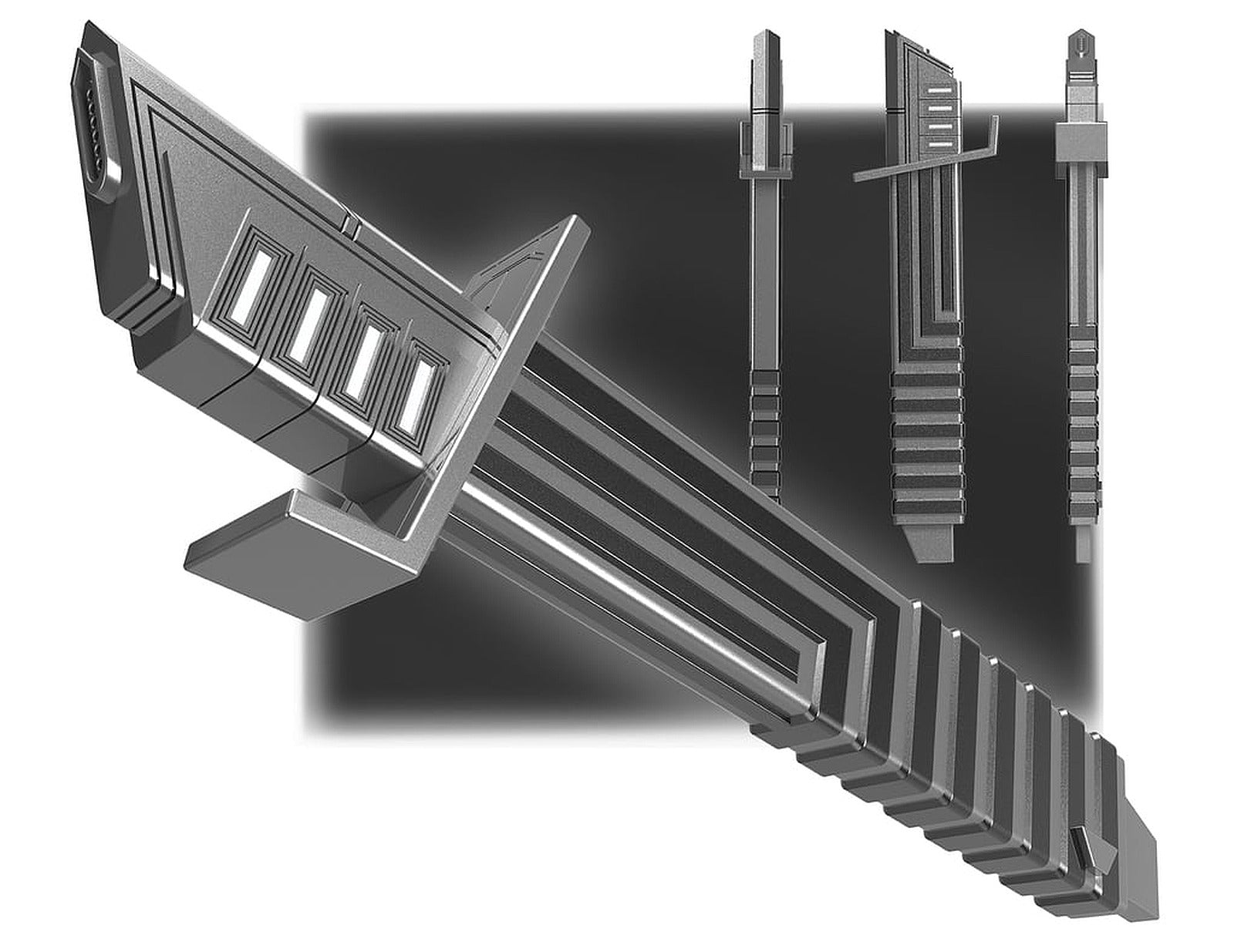 The Darksaber (Rebels) – 3D Baskı Modeli