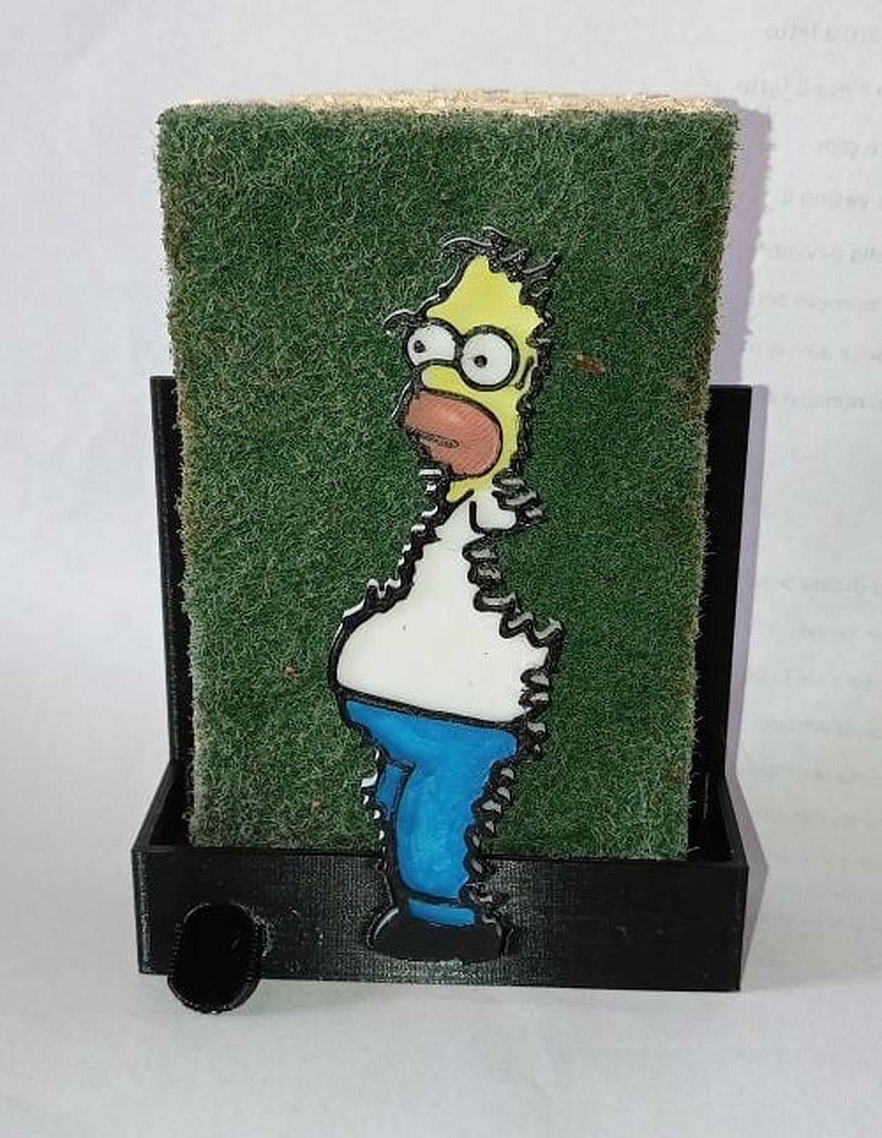 Homer sponge stand – 3D Baskı Modeli