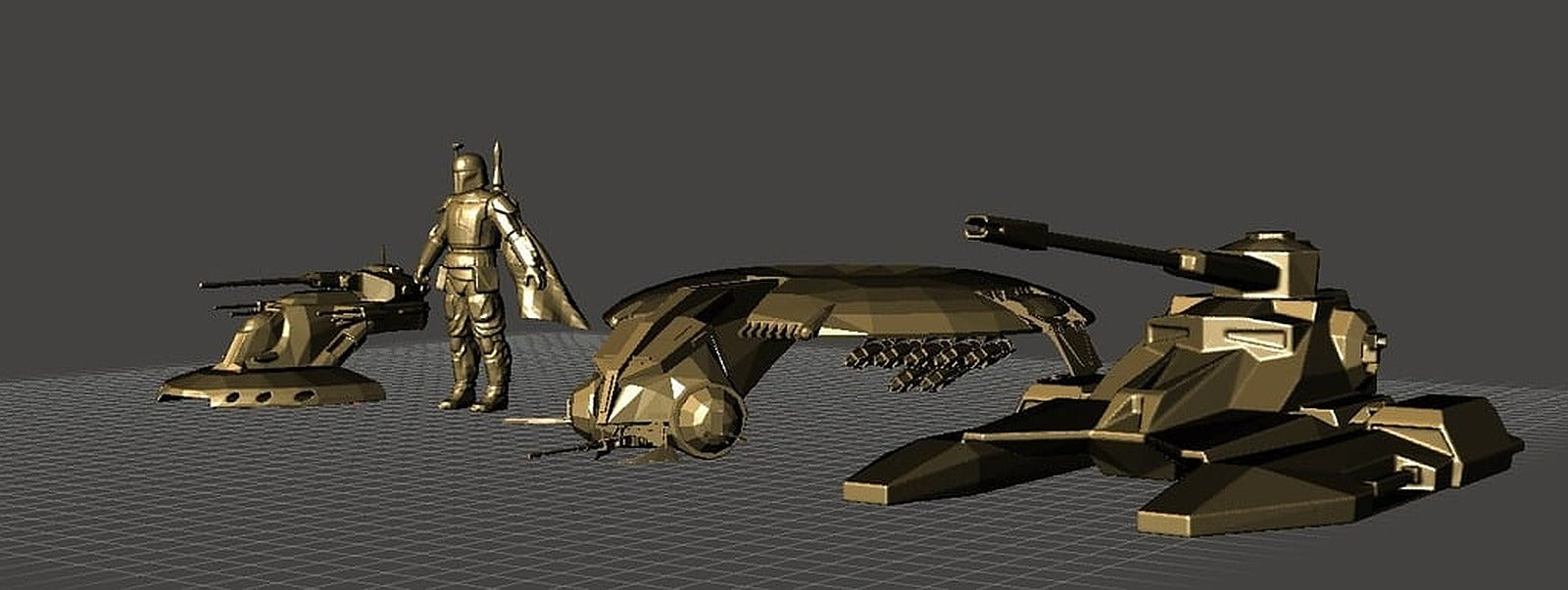 STAR WARS HD MODELS – 3D Baskı Modeli