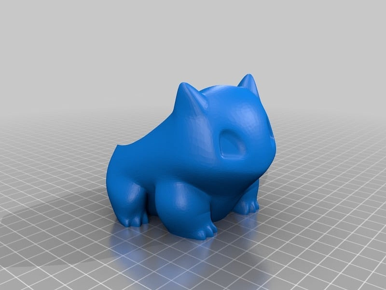 Bulbasaur saksı High Res – 3D Baskı Modeli