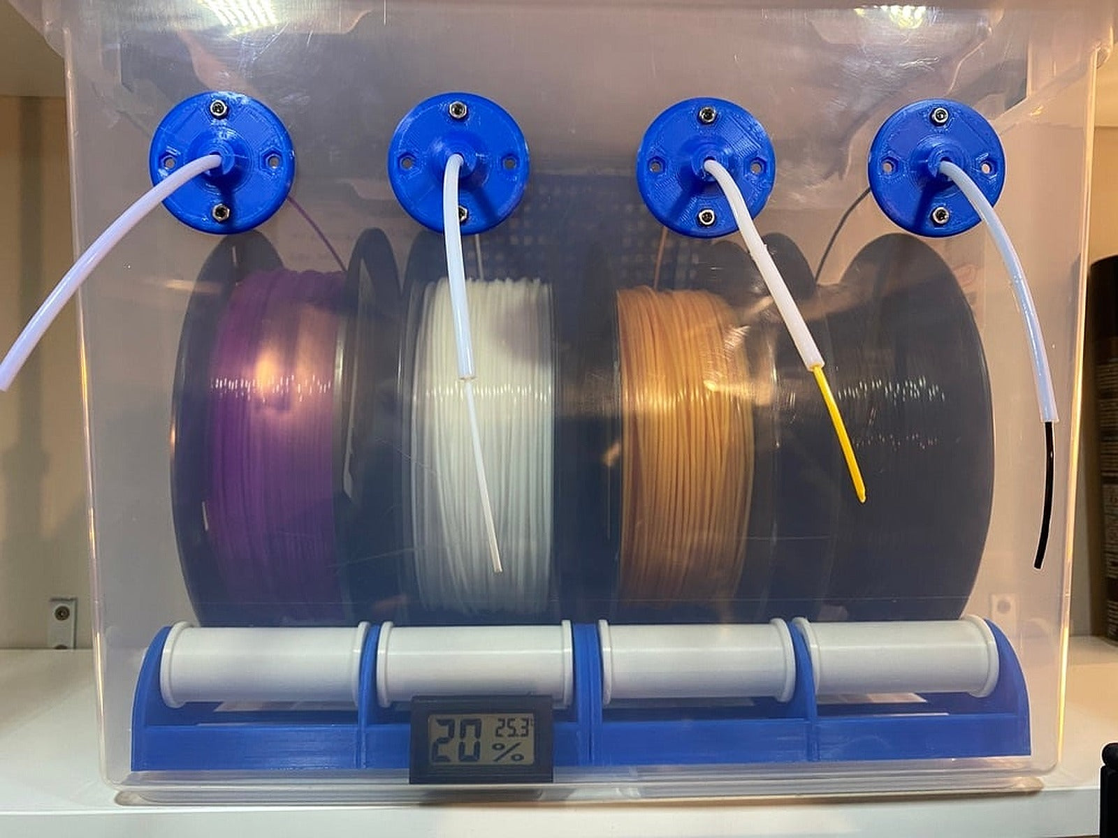 Filament Spool DRYBOX - 2 - 4 - 6 spool version – 3D Baskı Modeli