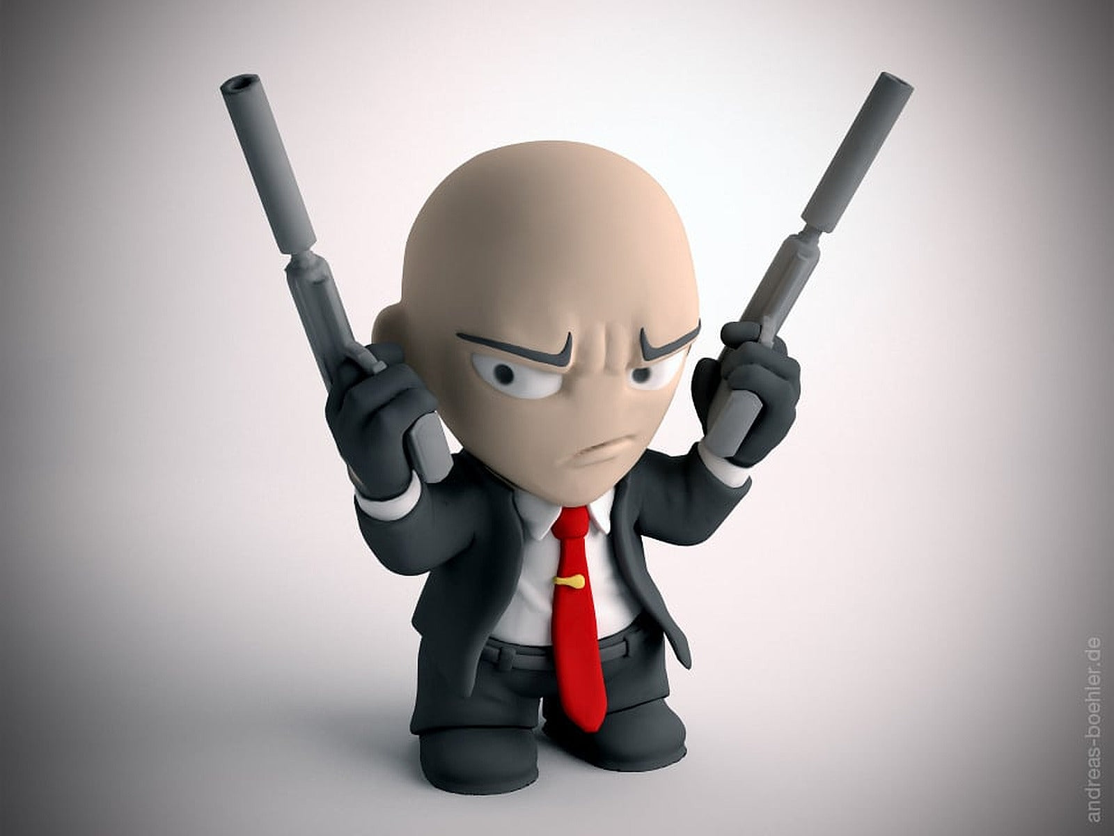 Hitman – 3D Baskı Modeli