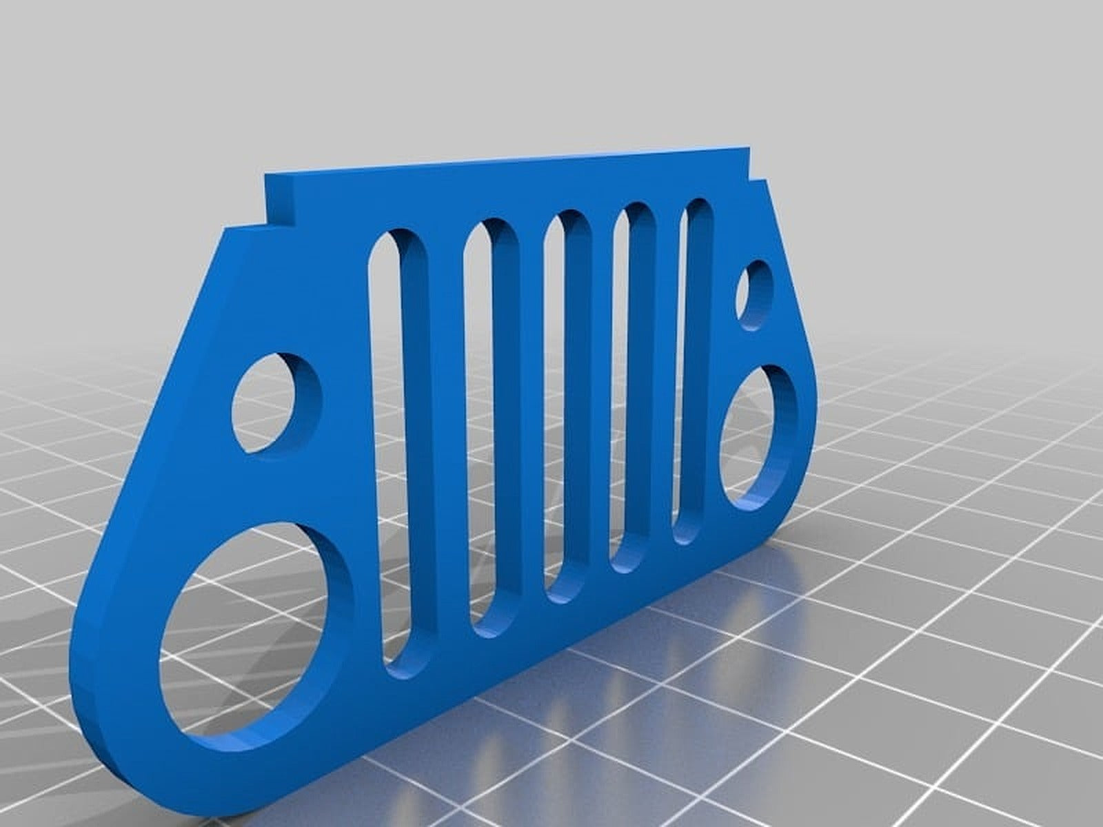 Jeep anahtarlık – 3D Baskı Modeli