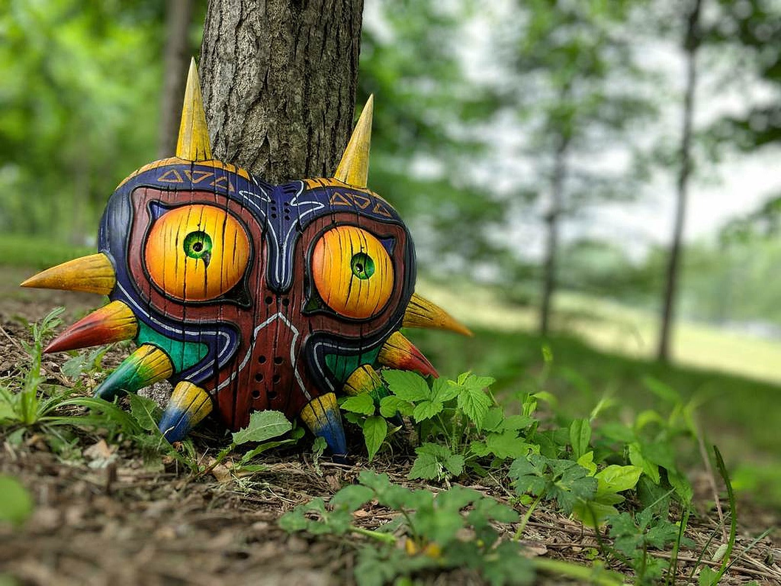 Wall Mount for Majora's Mask (full size) – 3D Baskı Modeli
