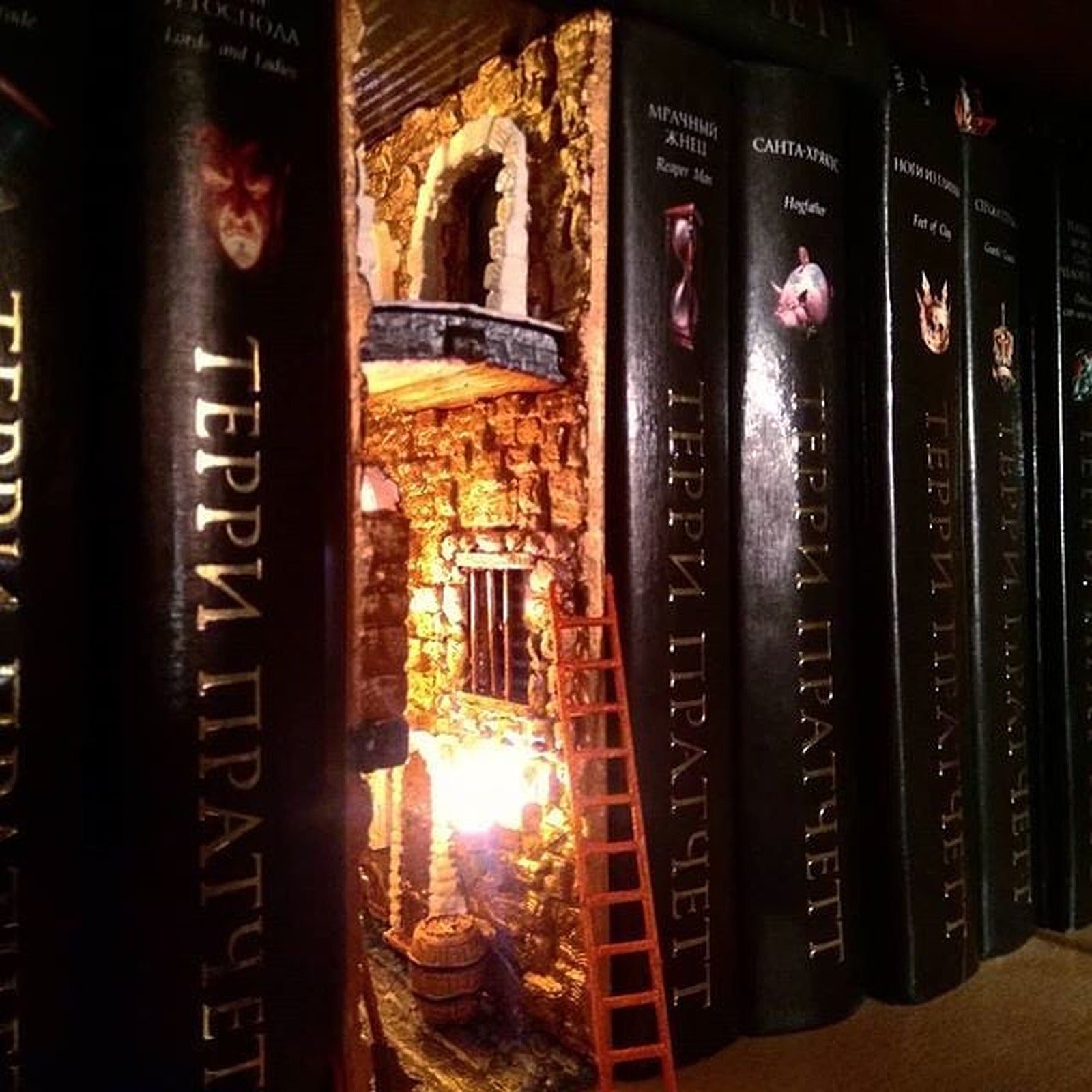 Fantasy Bookshelf Insert – 3D Baskı Modeli