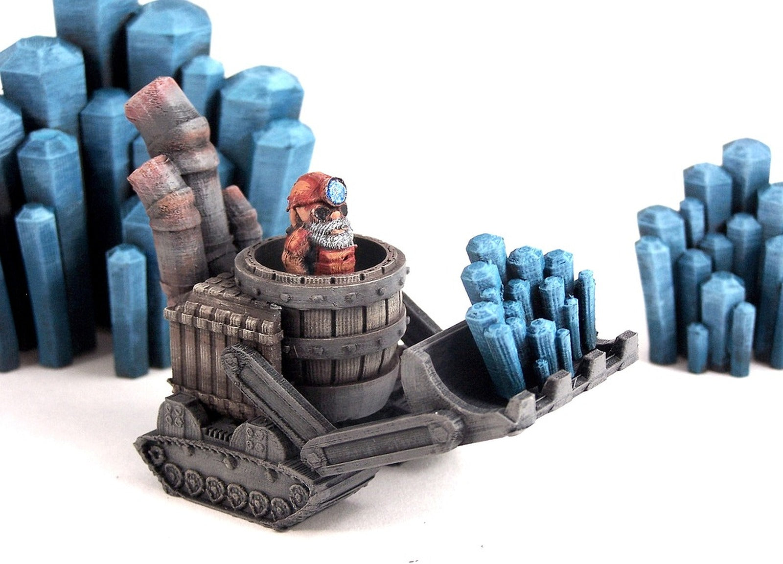 Gnomedozer, Snap-fit Model – 3D Baskı Modeli