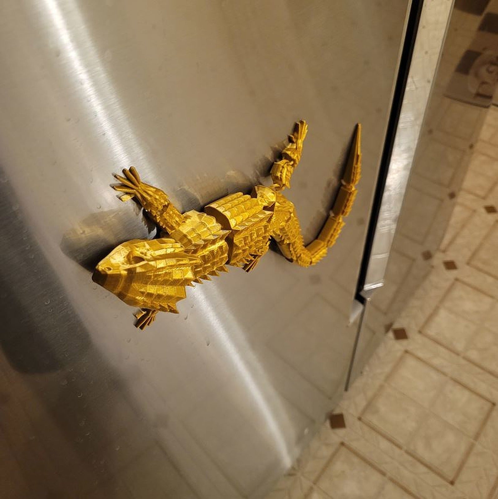 Magnetic Crocodile Skink-Articulated / Tamarand the Brave – 3D Baskı Modeli