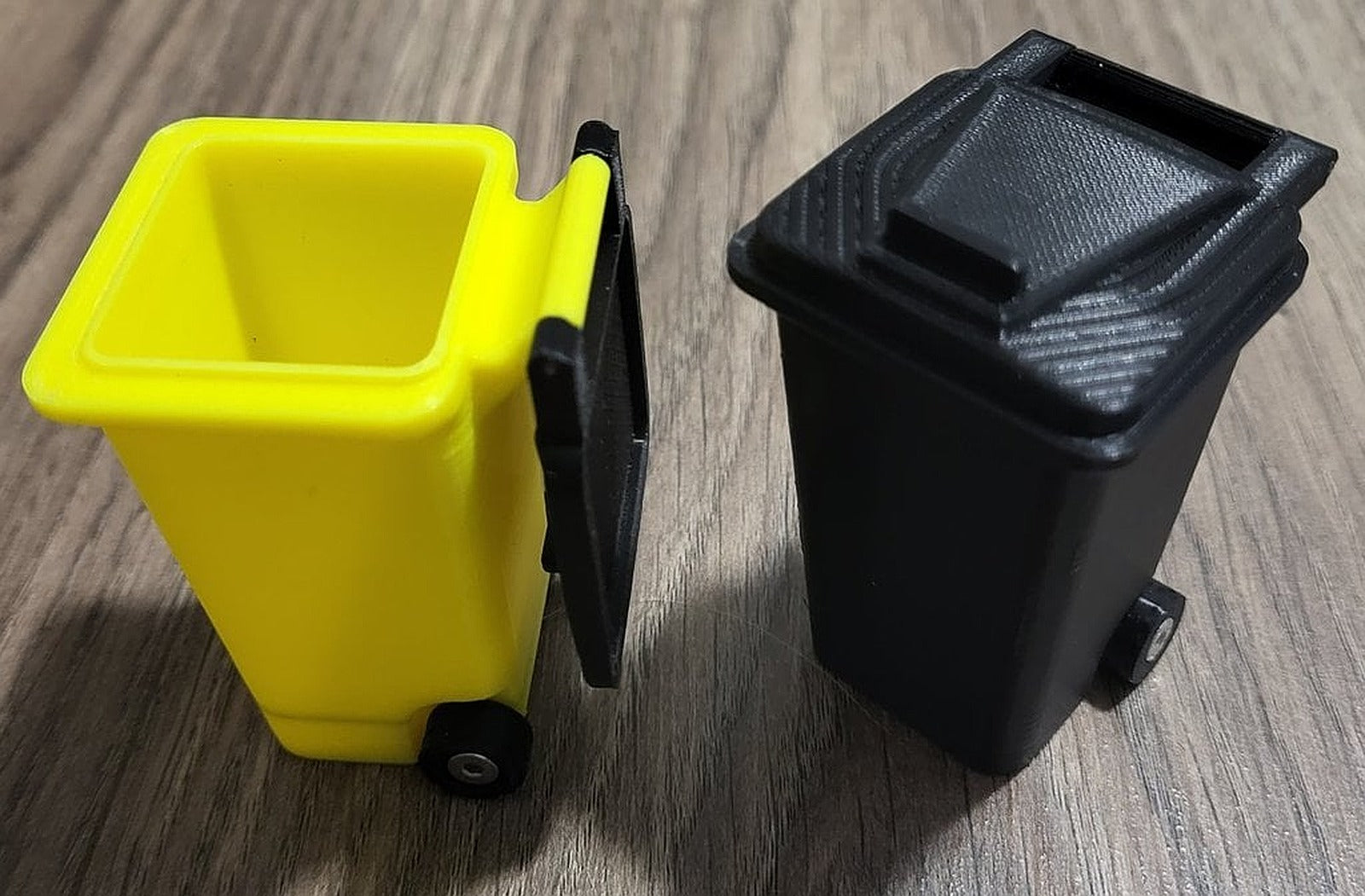 mini trash can remix easy printing – 3D Baskı Modeli