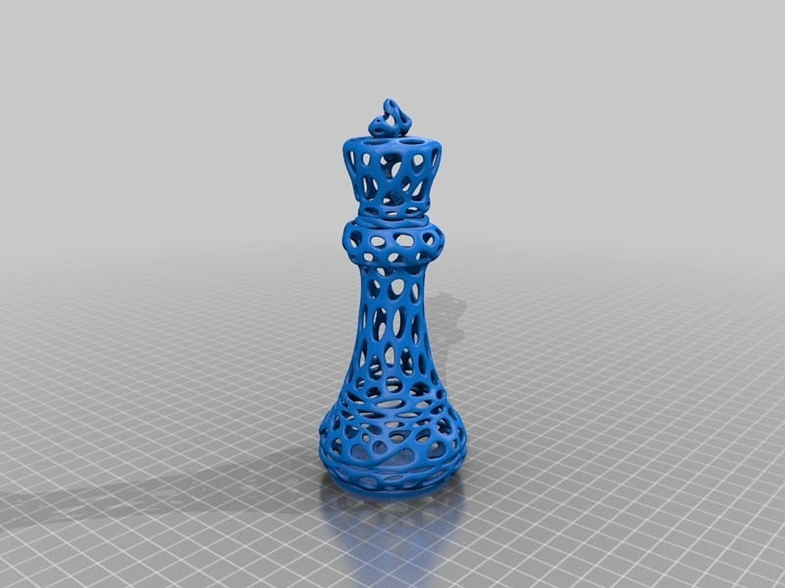Chess Set - Voronoi Style – 3D Baskı Modeli
