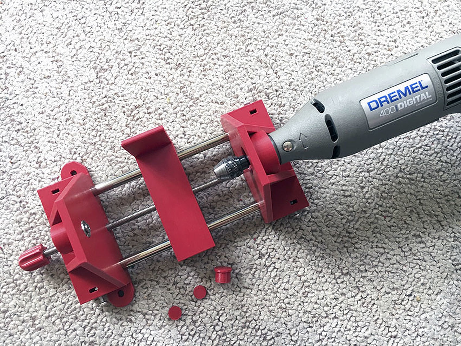 Micro Lathe Dremel – 3D Baskı Modeli