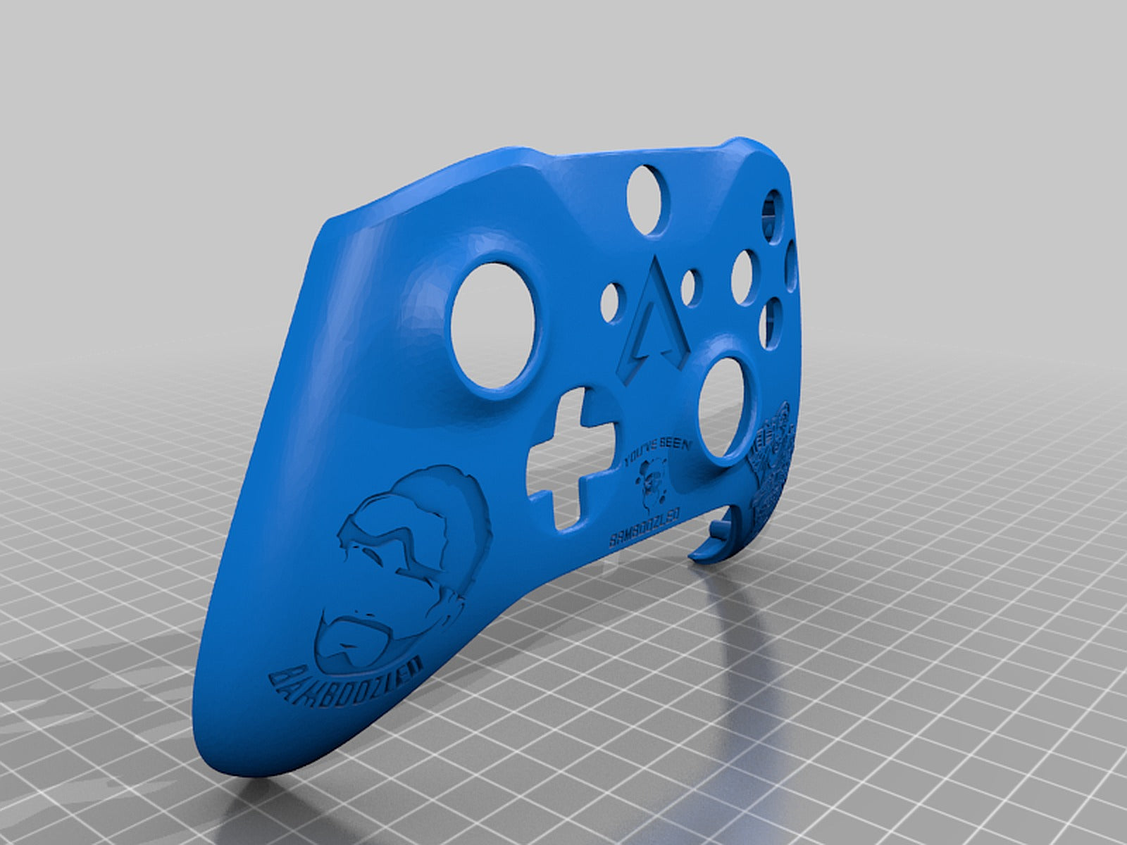 Custom Xbox One S Controller Shells – 3D Baskı Modeli