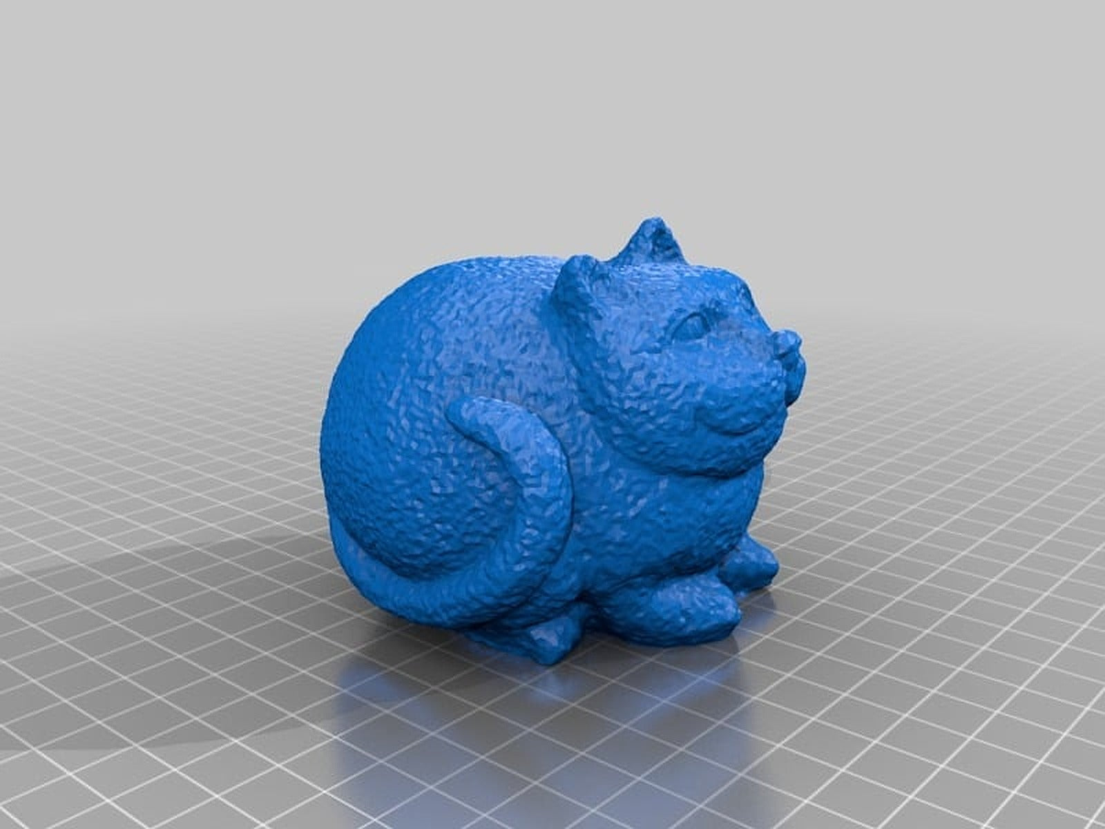 Fat Cat – 3D Baskı Modeli