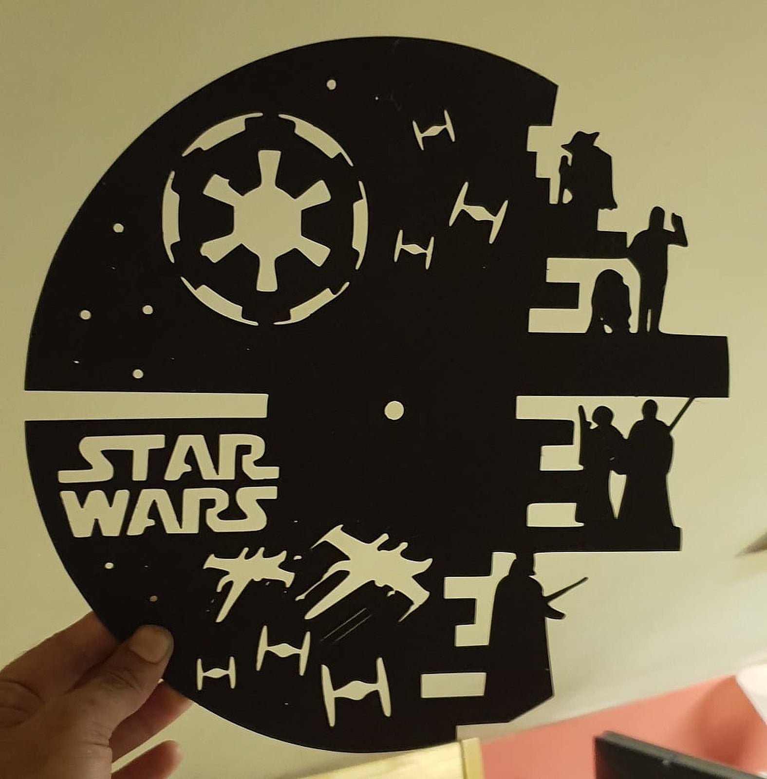 Star Wars Clock 2 – 3D Baskı Modeli