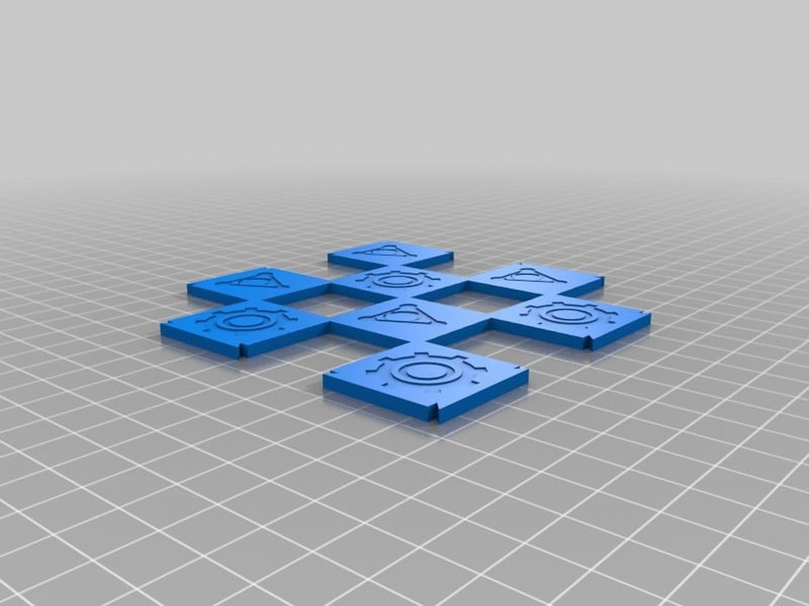 Robots Versus Wizards Chess Set – 3D Baskı Modeli