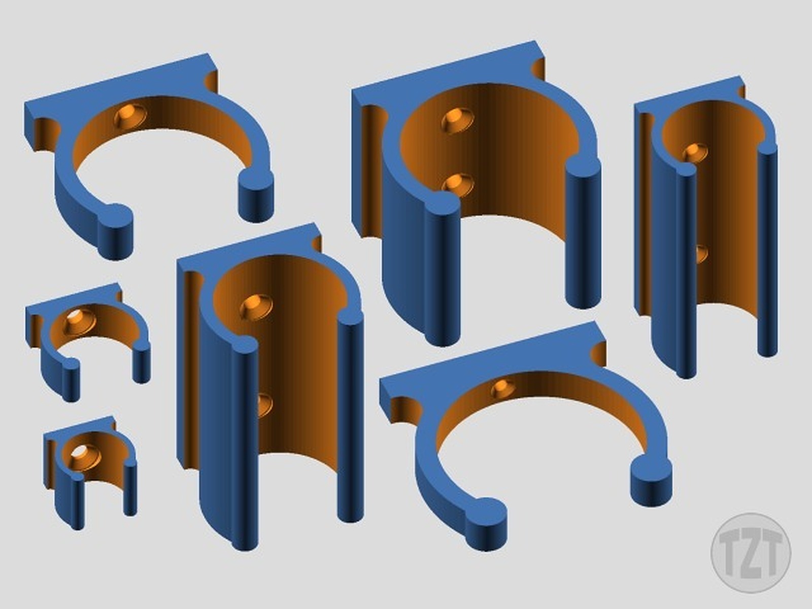 Customizer - stand, Clip, Grip, askı, Hanger, braket – 3D Baskı Modeli