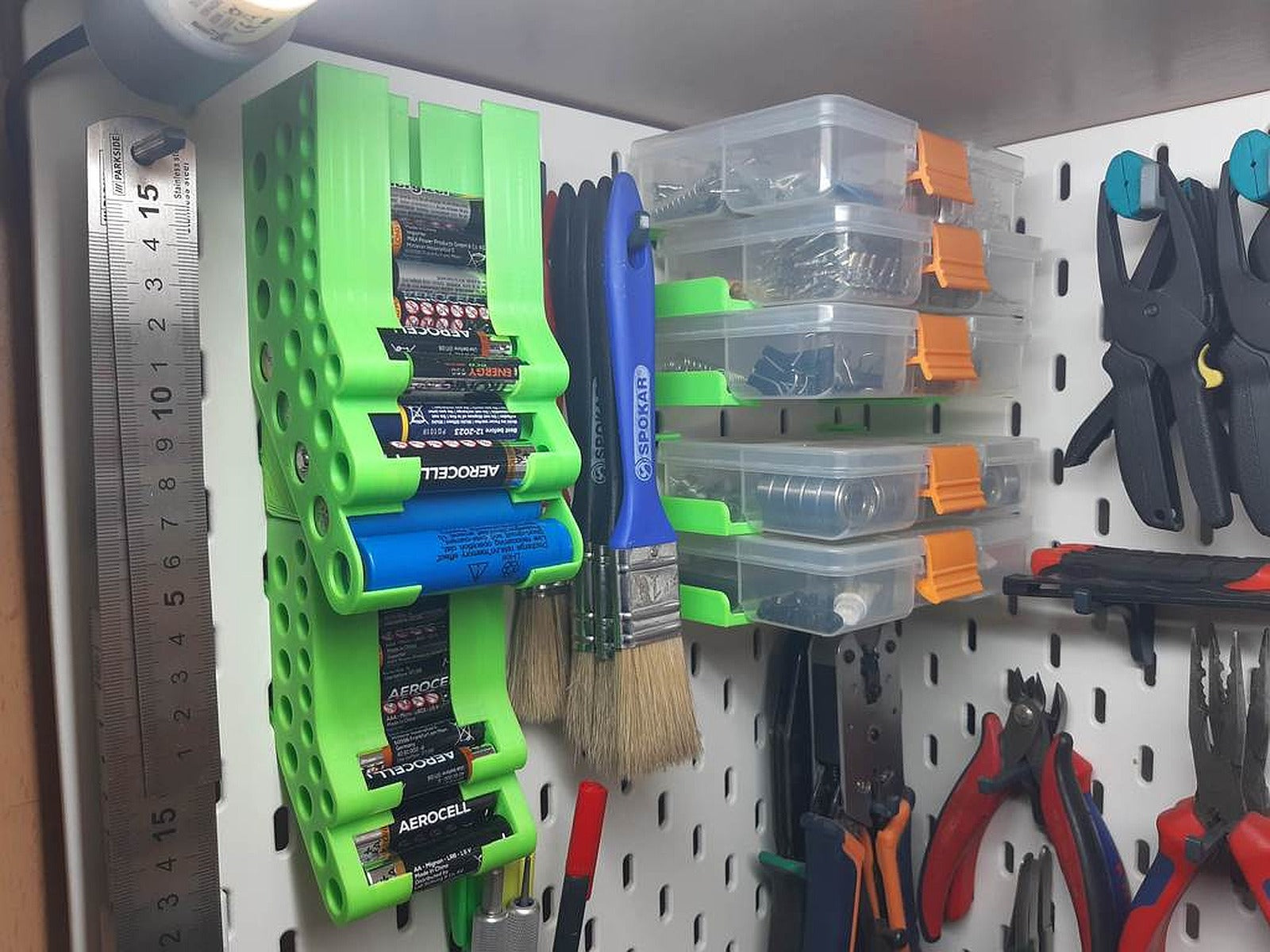 IKEA SKADIS - AA+AAA Battery tray – 3D Baskı Modeli