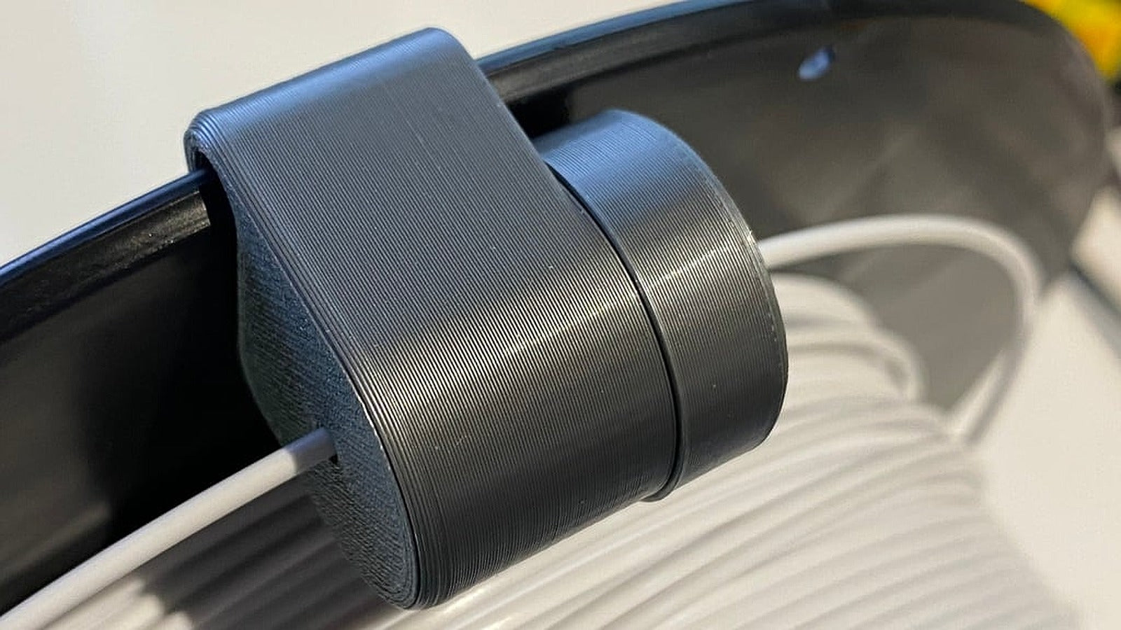 Filament filter with clip – 3D Baskı Modeli