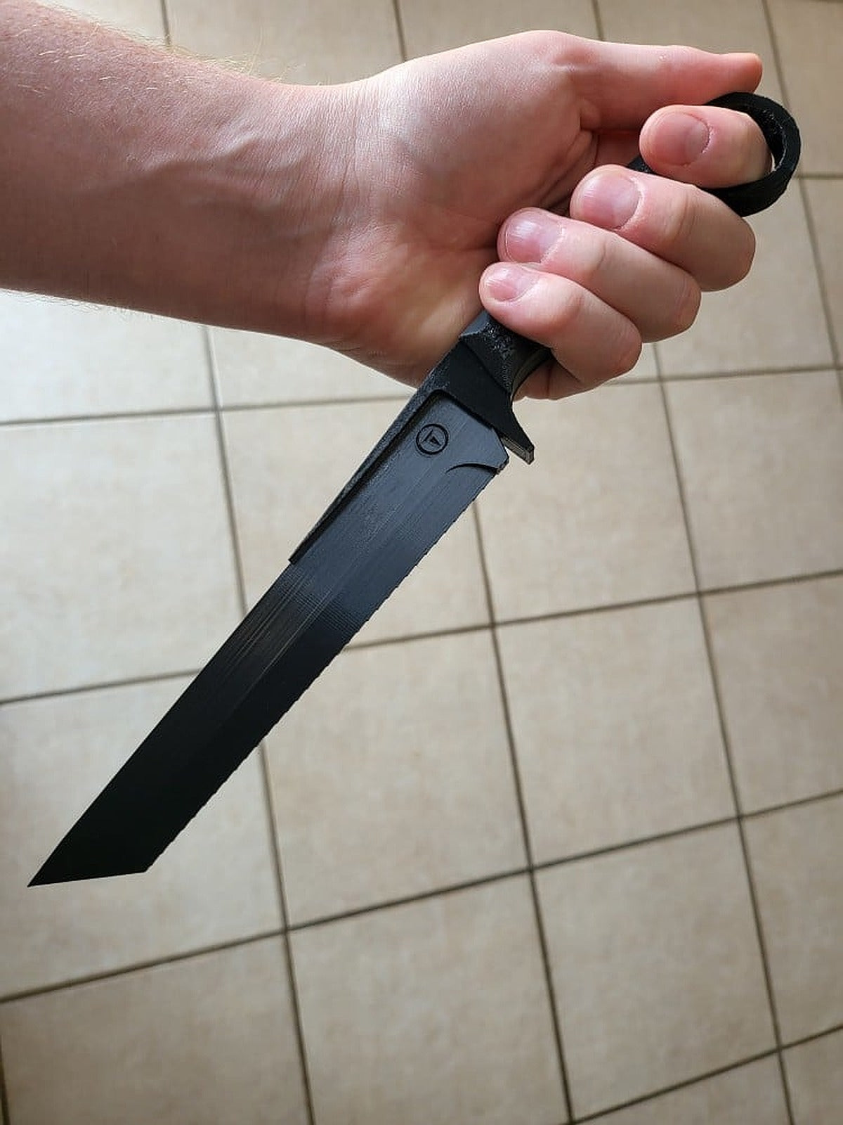 Custom Airsoft Knife – 3D Baskı Modeli