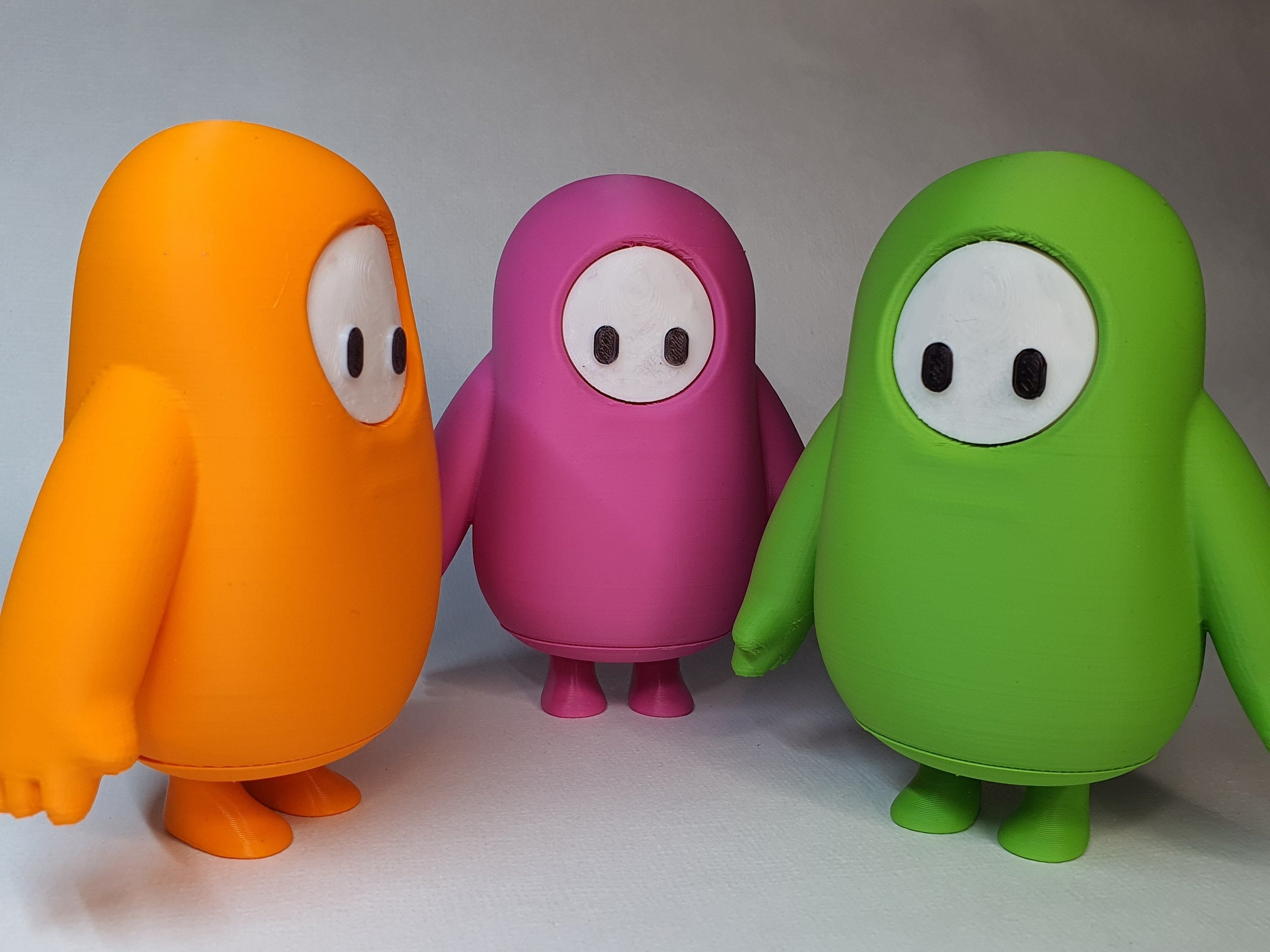 Easy Print Fall Guys – 3D Baskı Modeli