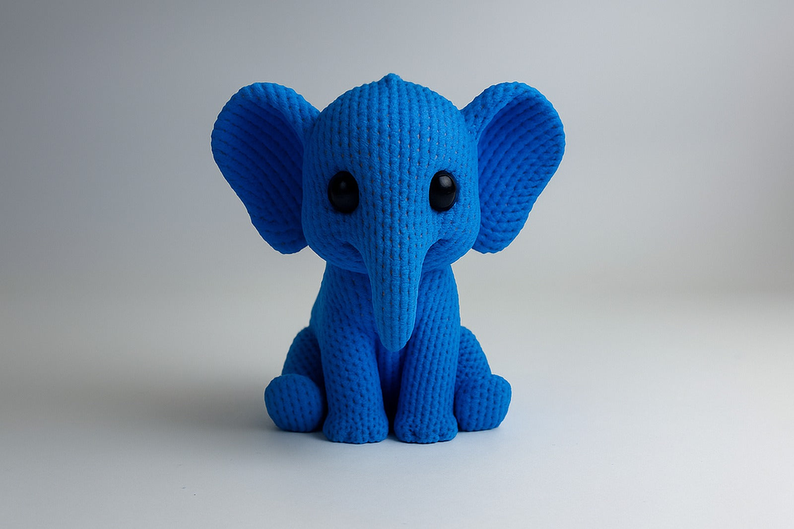 Knitted Elephant - Cute Animals – 3D Baskı Modeli
