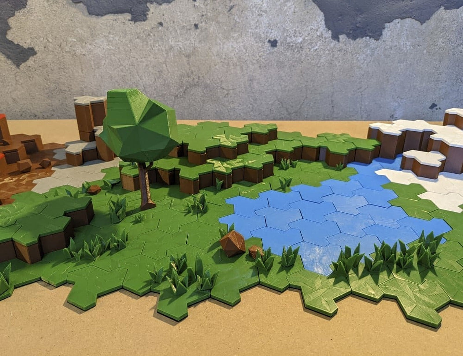 Display Area Building Blocks – 3D Baskı Modeli