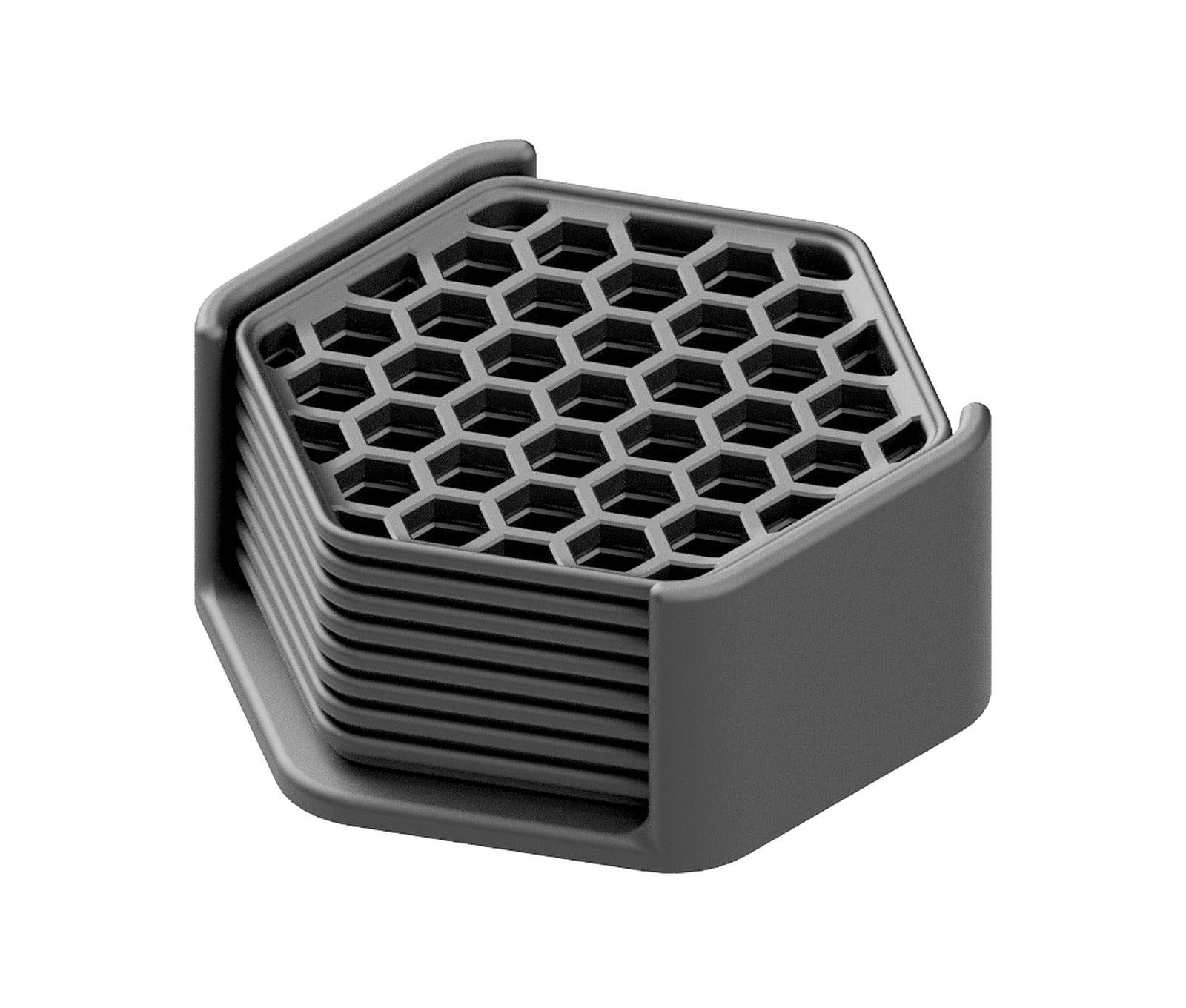 The ultimate hexagon coaster set – 3D Baskı Modeli