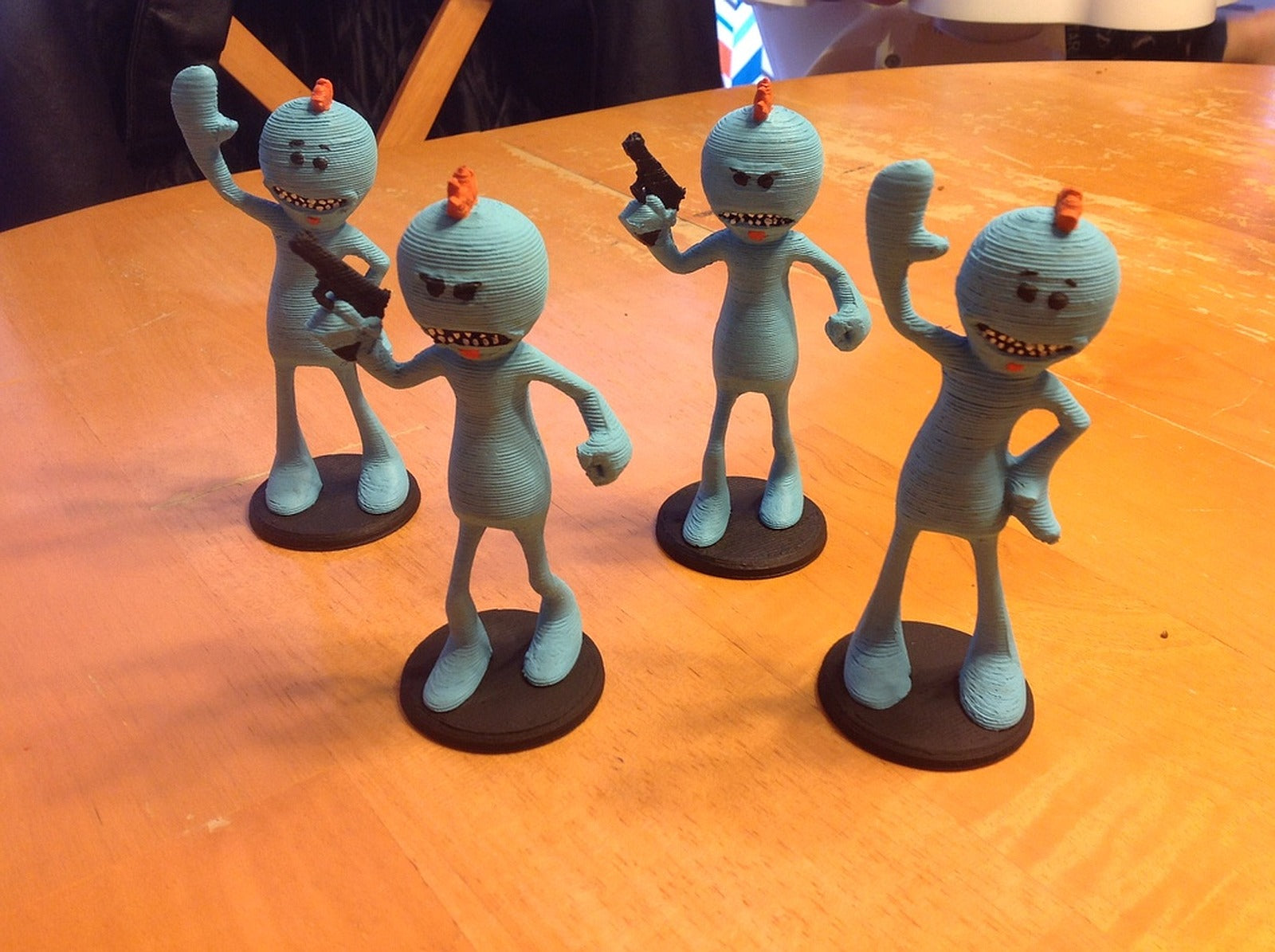 Mr. Meeseeks - New & Old - RICK AND MORTY – 3D Baskı Modeli