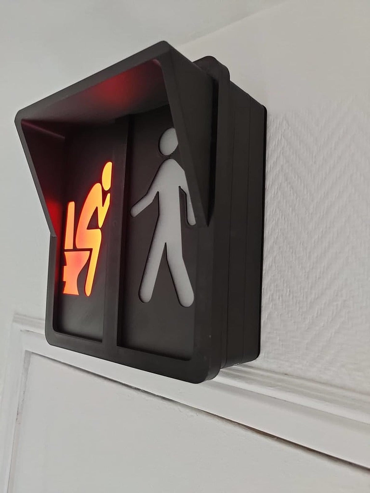 Panneau signalisation WC (pedestrian-crossing light) – 3D Baskı Modeli
