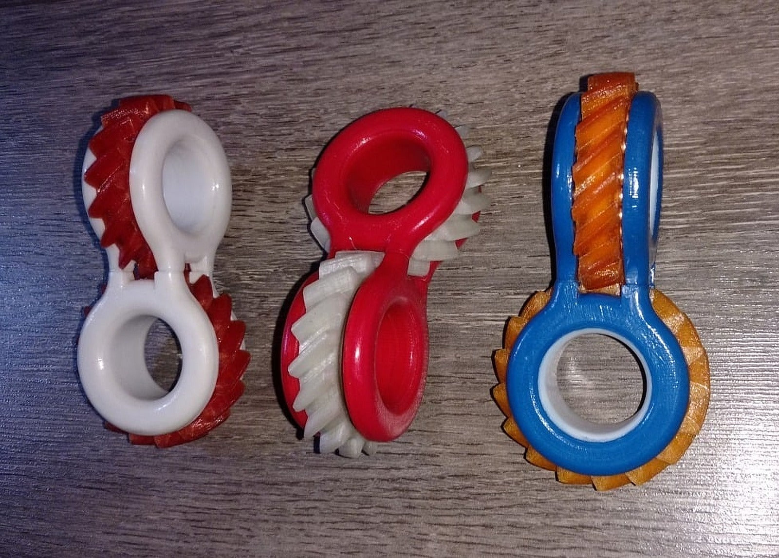 Helical Gear Fidget Toy – 3D Baskı Modeli