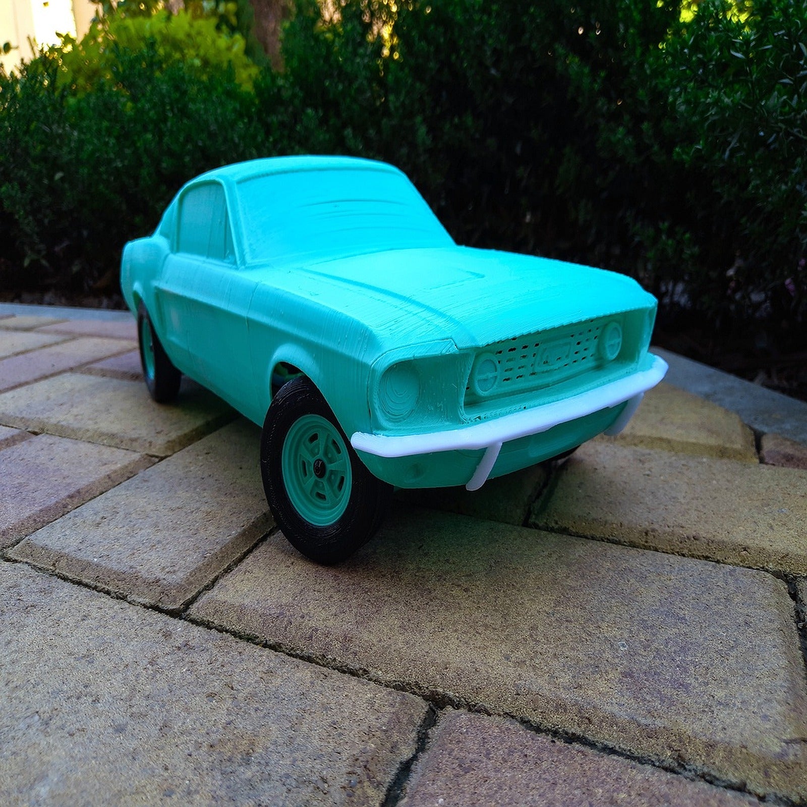 RC Car - RC Muscle Car (chassis) – 3D Baskı Modeli