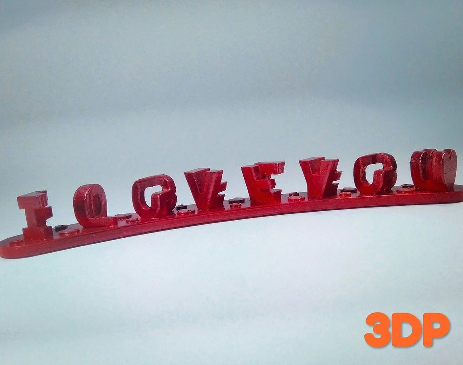 I LOVE YOU FOREVER – 3D Baskı Modeli