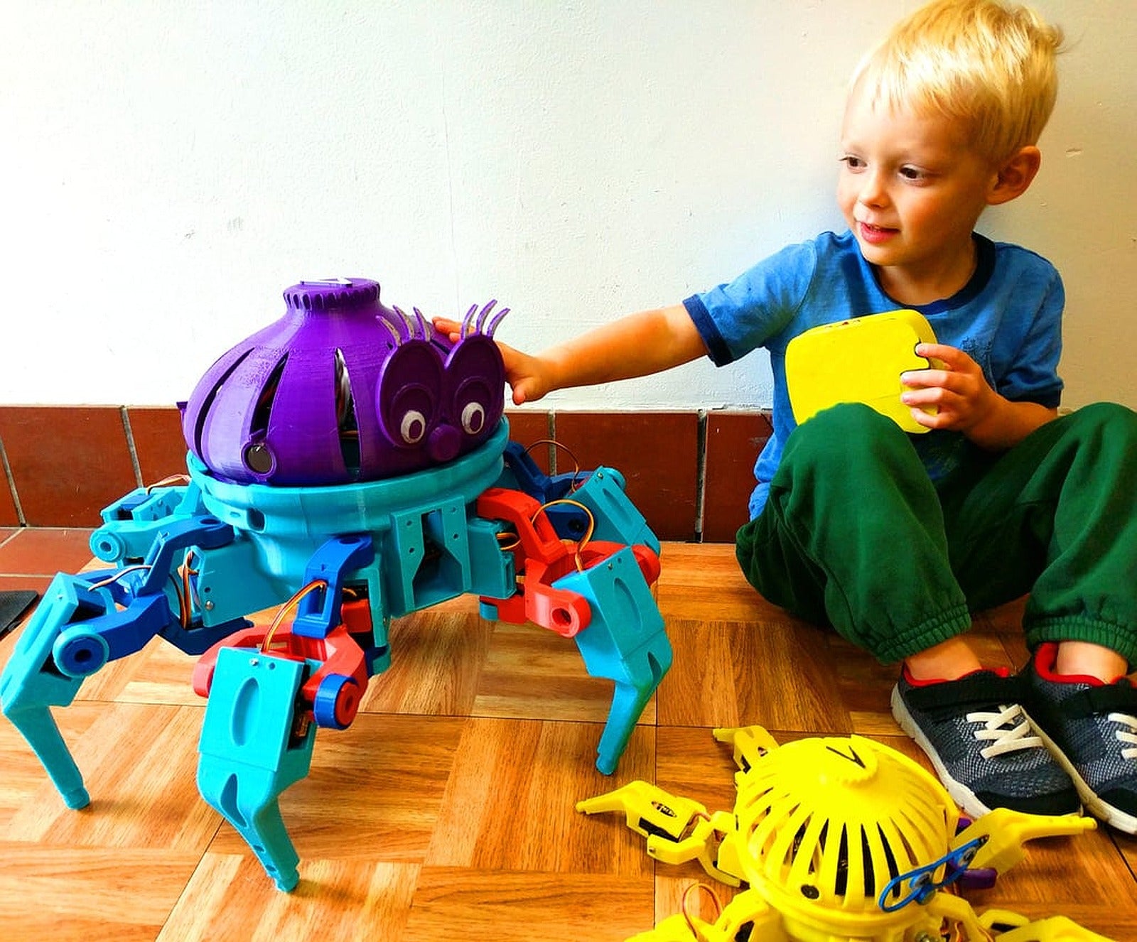 Max The Megapod (Large Walking Robot) – 3D Baskı Modeli